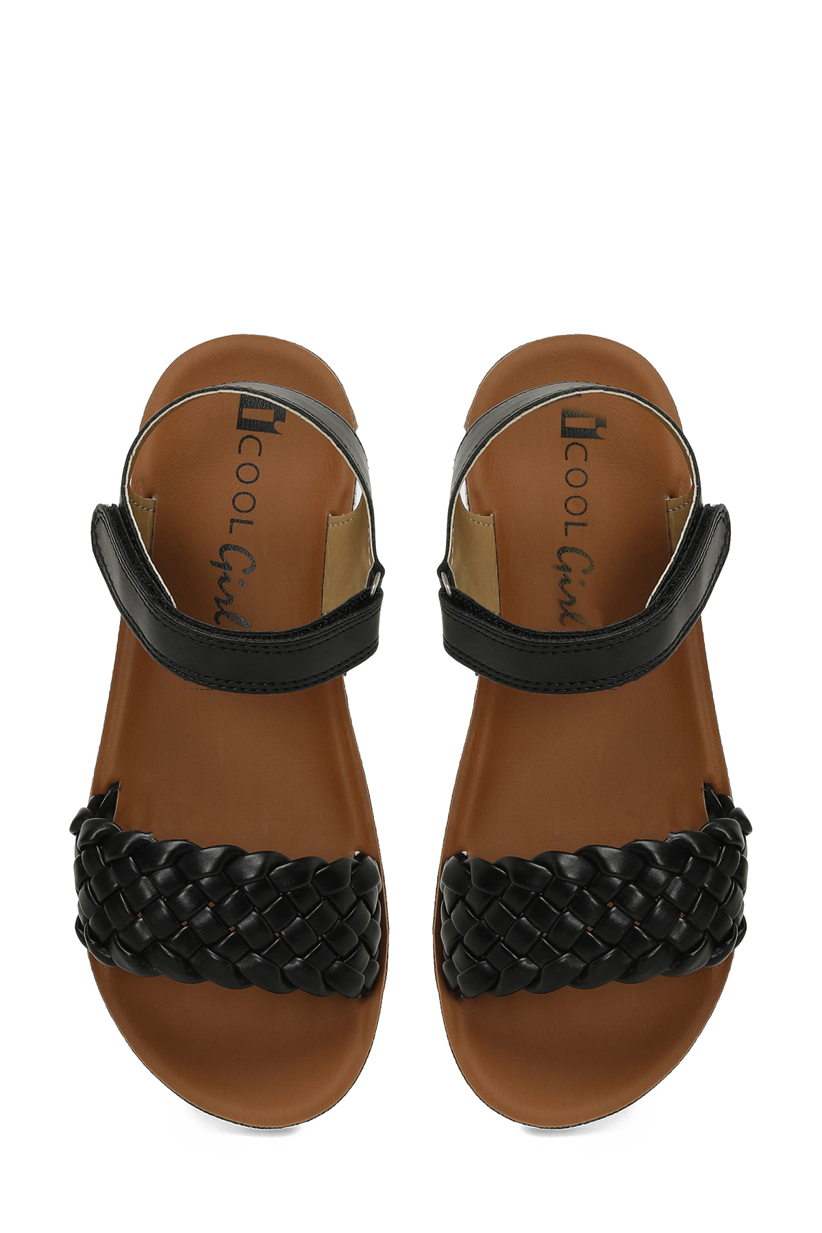 I Cool JENNA F 5FX Siyah Kız Çocuk Sandalet - Görsel 5