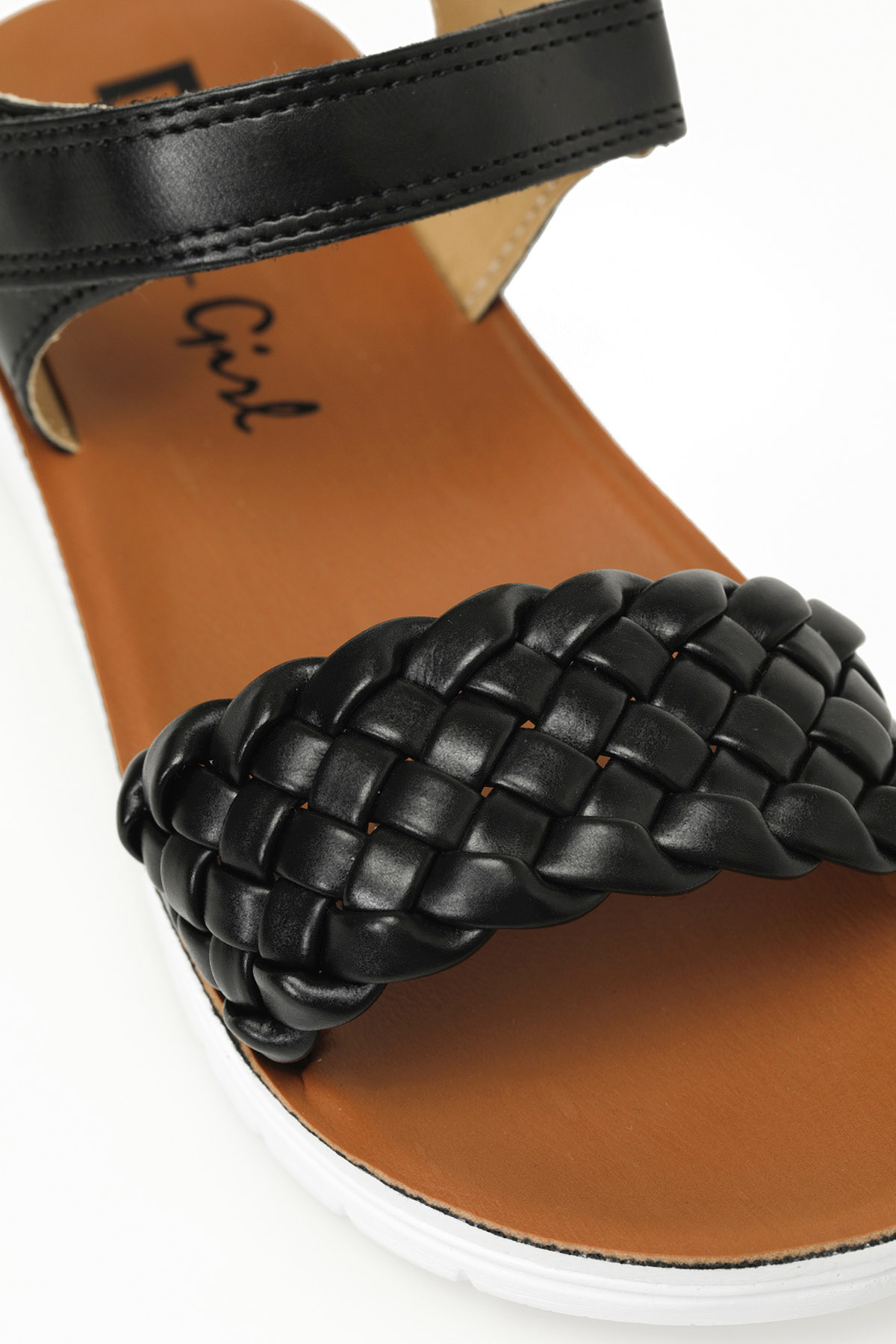 I Cool JENNA F 5FX Siyah Kız Çocuk Sandalet - Görsel 8