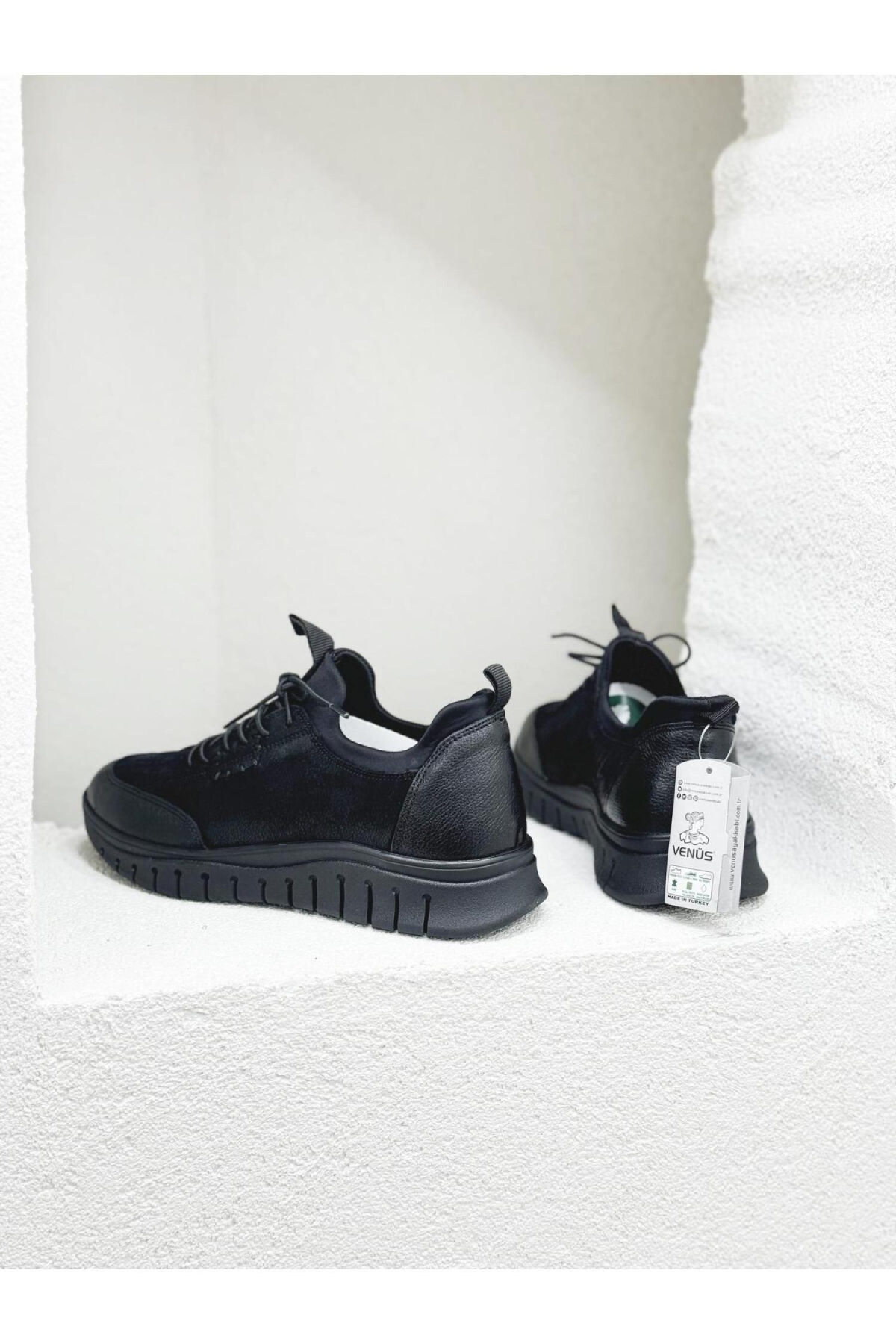 2216670K Kadın Deri Casual Atom Ayakkabı - Görsel 6