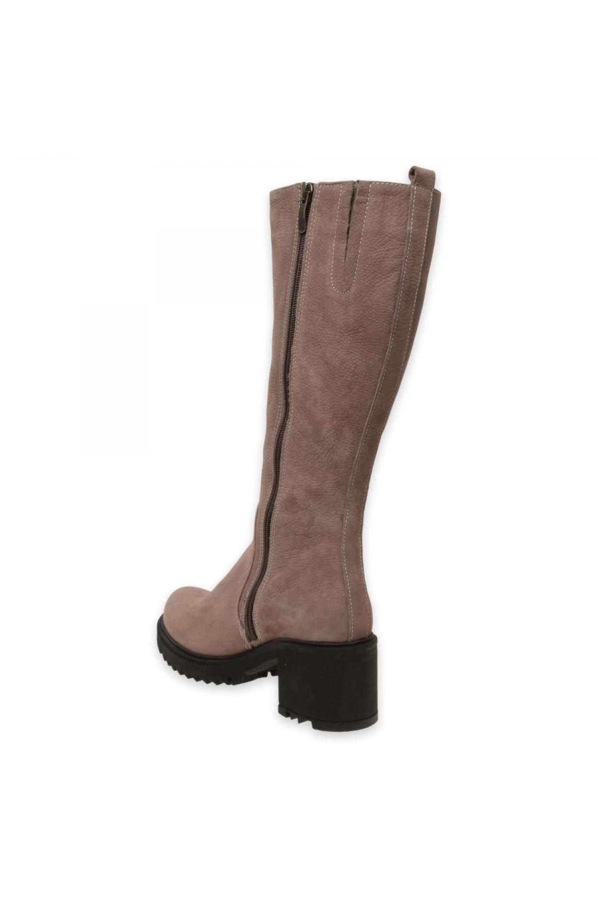 D24Kc-2060 Kadın Deri Çizme - Görsel 5