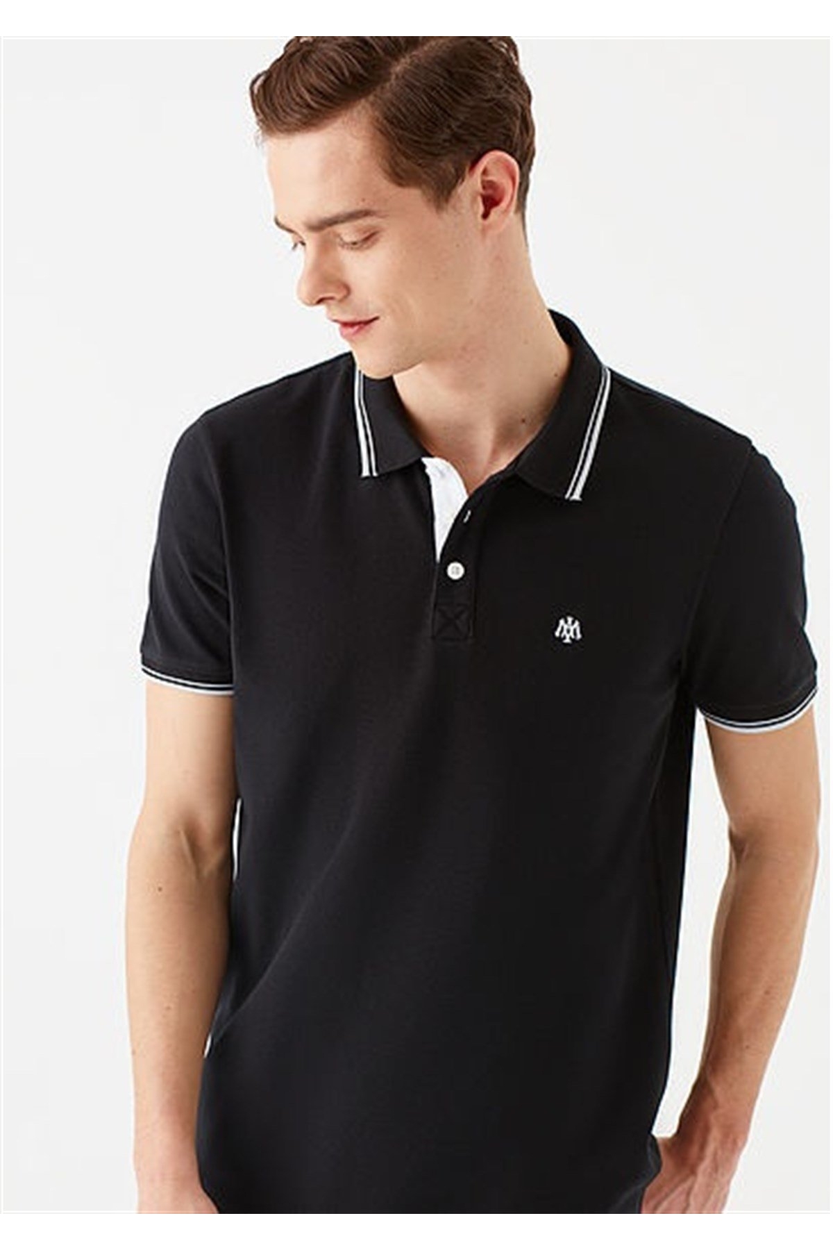 Polo  Siyah Erkek T-Shirt