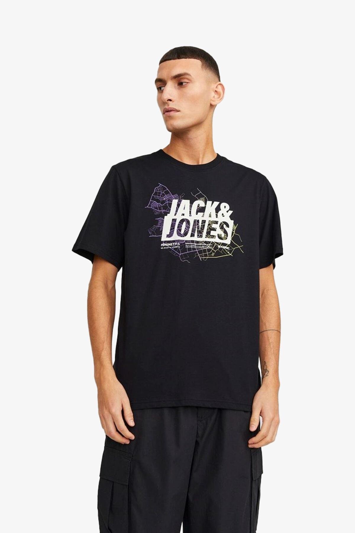 Jack&Jones Core Jcomap Logo Tee Ss Crew Neck Sn Erkek T-Shirt