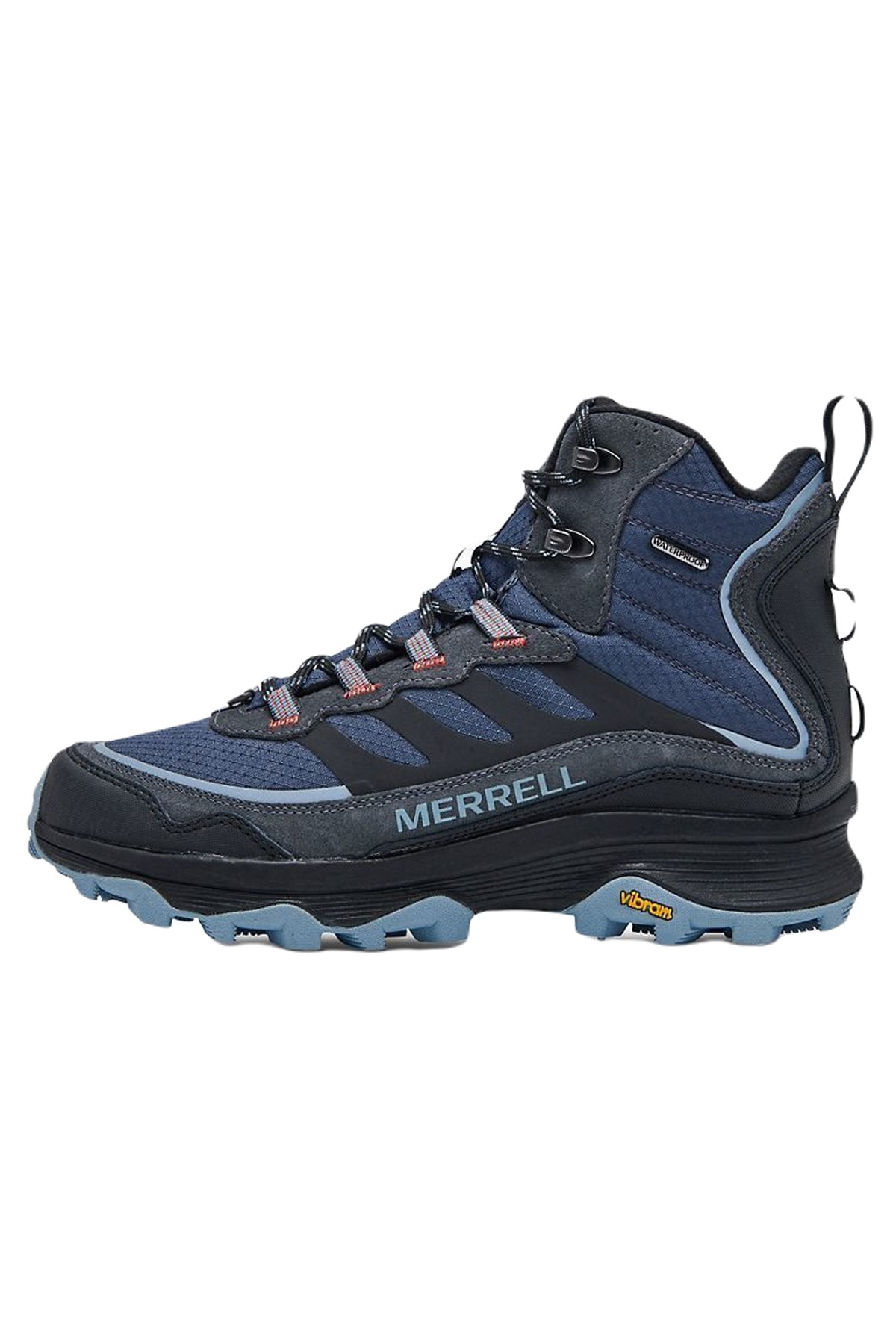 Merrell Merrell Mavi Moab Speed Thermo Mid WP Erkek Outdoor Bot J066913 Outdoor Ayakkabı | Flo Mavi - 3. görsel