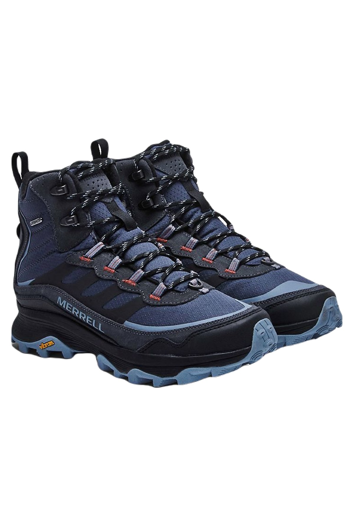 Merrell Merrell Mavi Moab Speed Thermo Mid WP Erkek Outdoor Bot J066913 Outdoor Ayakkabı | Flo Mavi - 4. görsel