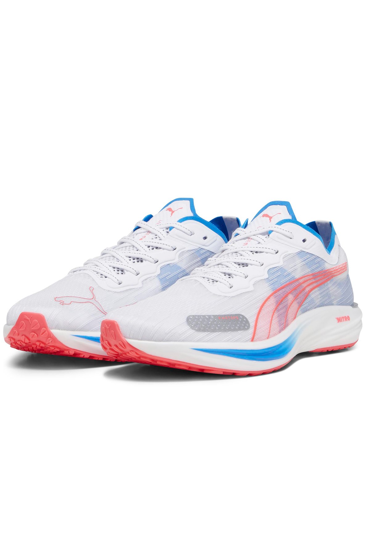 Puma Puma Beyaz Liberate NITRO 2 Erkek Koşu Ayakkabı 37731506 Sneaker | Flo Beyaz - 4. görsel