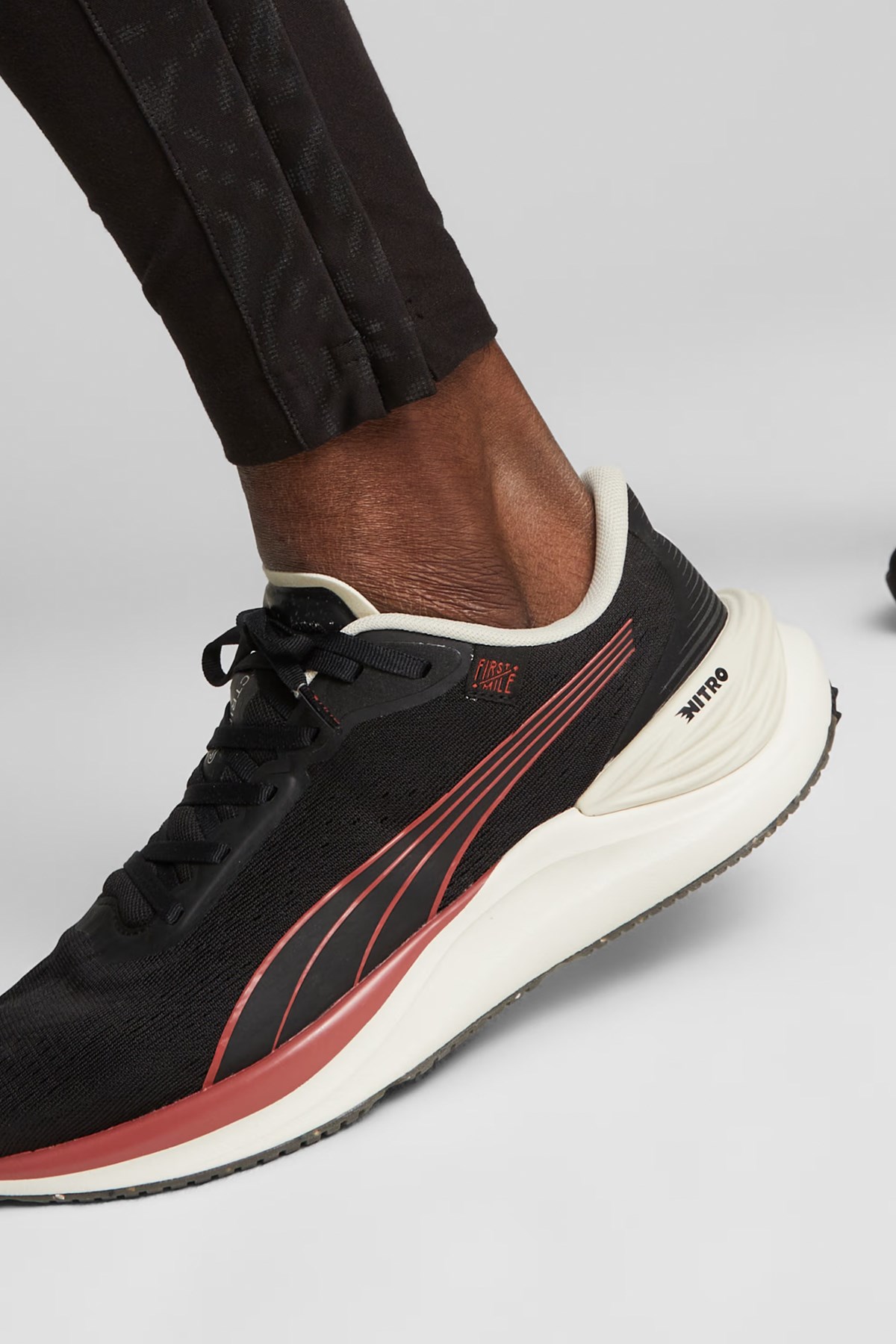 Puma Puma Siyah Electrify Nitro 3 Erkek Koşu Ayakkabı 37845701 Sneaker | Flo Siyah - 6. görsel