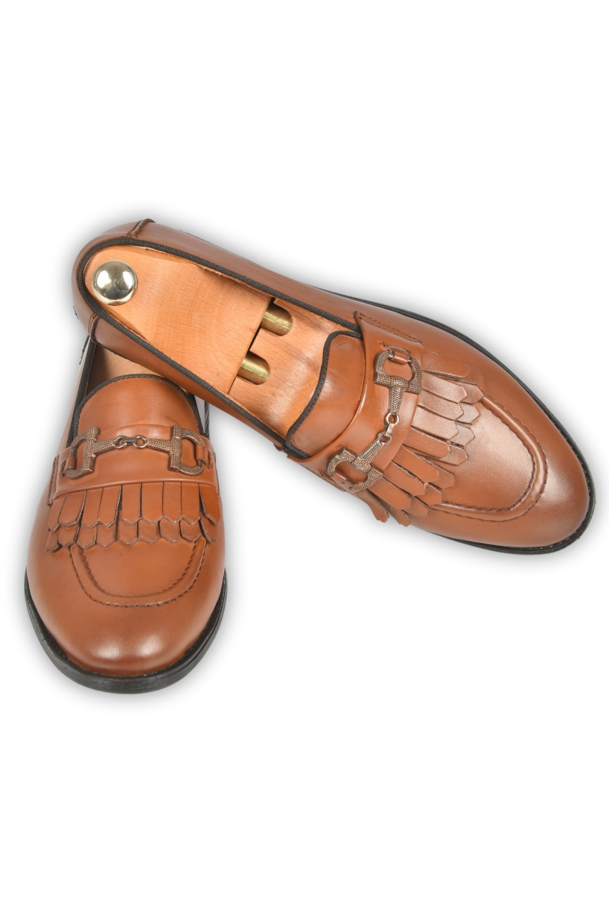 DeepSEA Taba Erkek Demir Tokalı Enjeksiyon Tabanlı Deri Ayakkabı 2104493 - Görsel 6