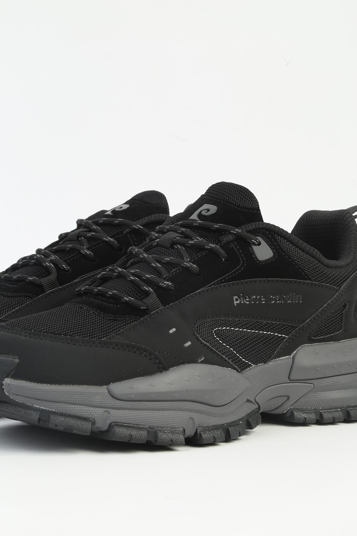 ® Siyah Erkek Spor Ayakkabı İTHAL PCI-11093 - Görsel 5