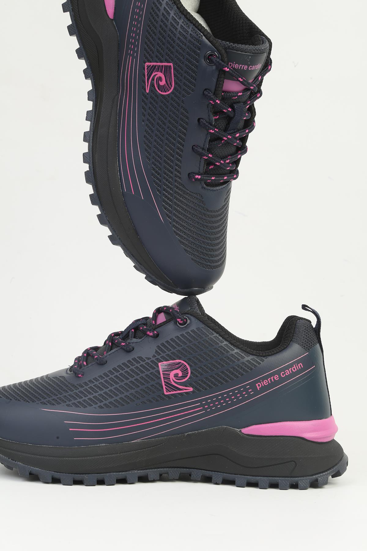 ® Lacivert Kadın Spor Ayakkabı İTHAL PCI-11078 - Görsel 5