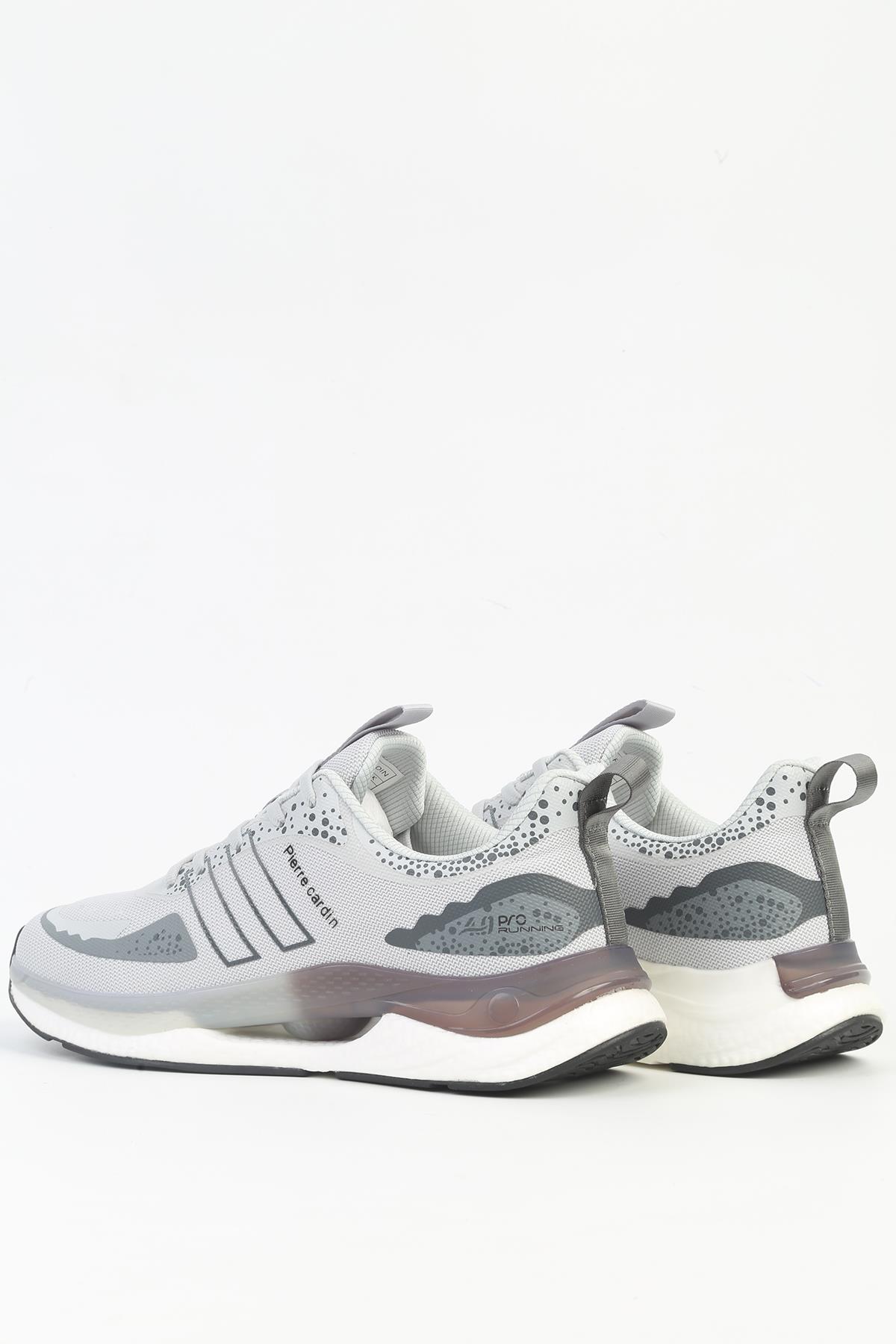 ® Gri Erkek Koşu Spor Ayakkabı PCI-11067 - Görsel 4