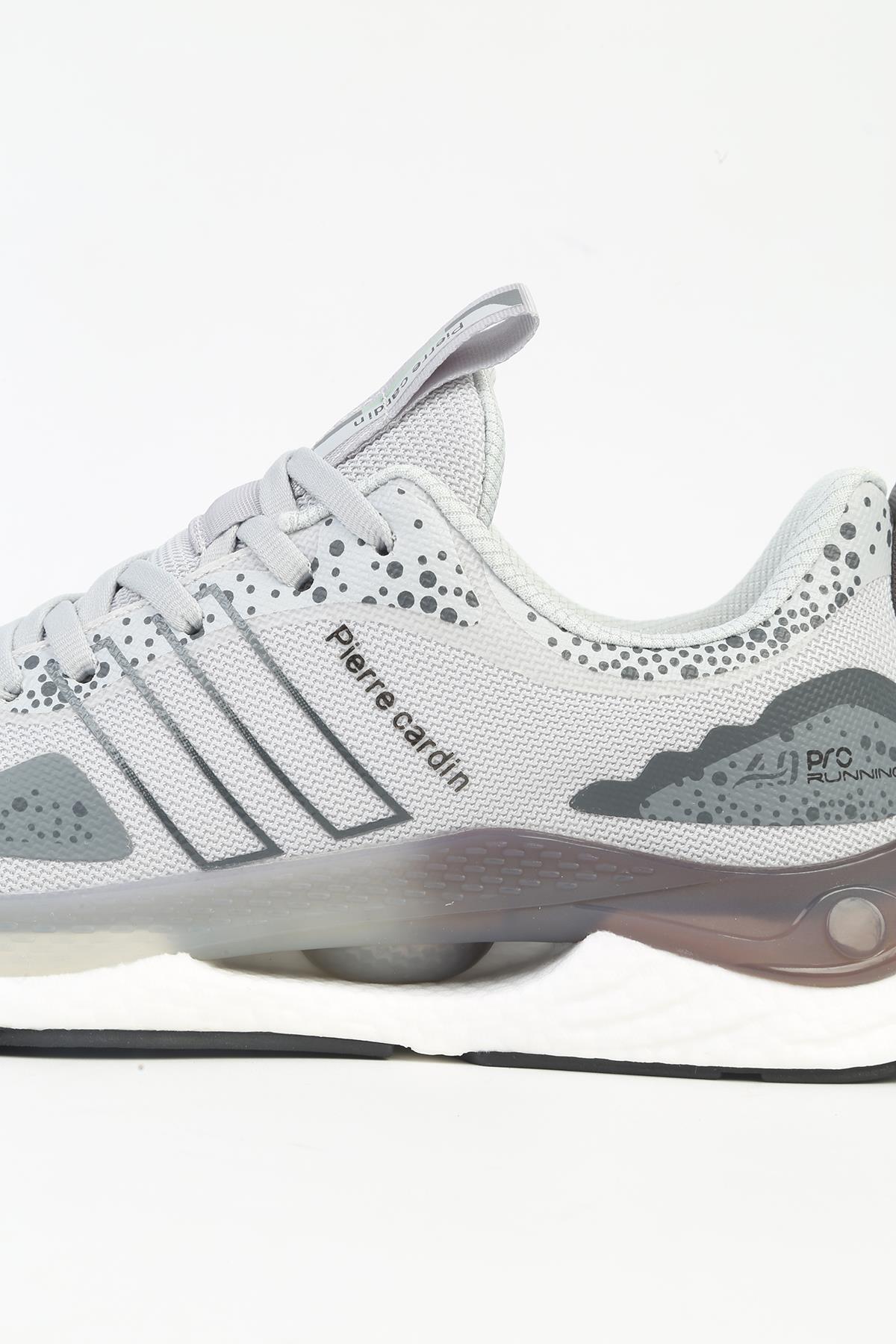 ® Gri Kadın Koşu Spor Ayakkabı İTHAL PCI-11068 - Görsel 5