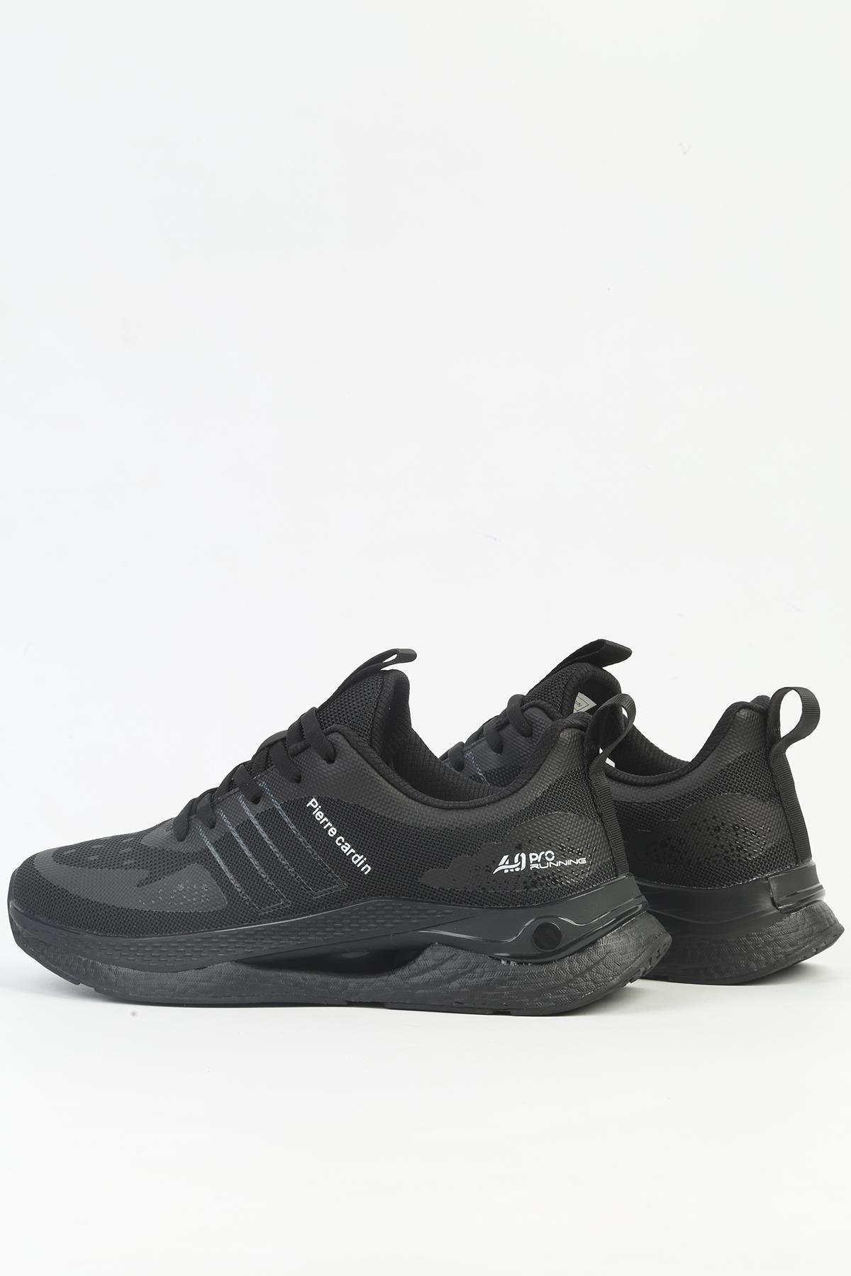 ® Siyah Erkek Koşu Spor Ayakkabı PCI-11067 - Görsel 4