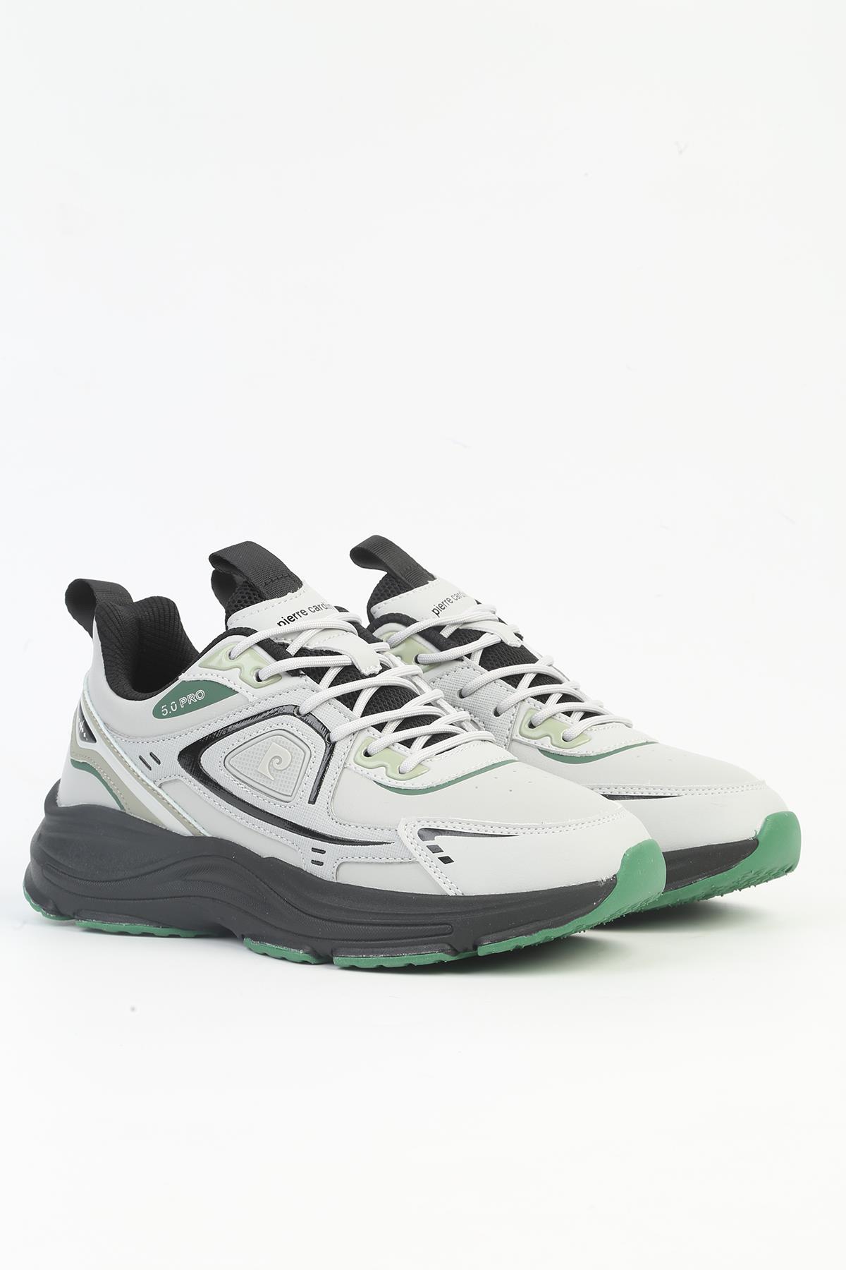 ® Gri Erkek Spor Ayakkabı İTHAL PCI-11066 - Görsel 4