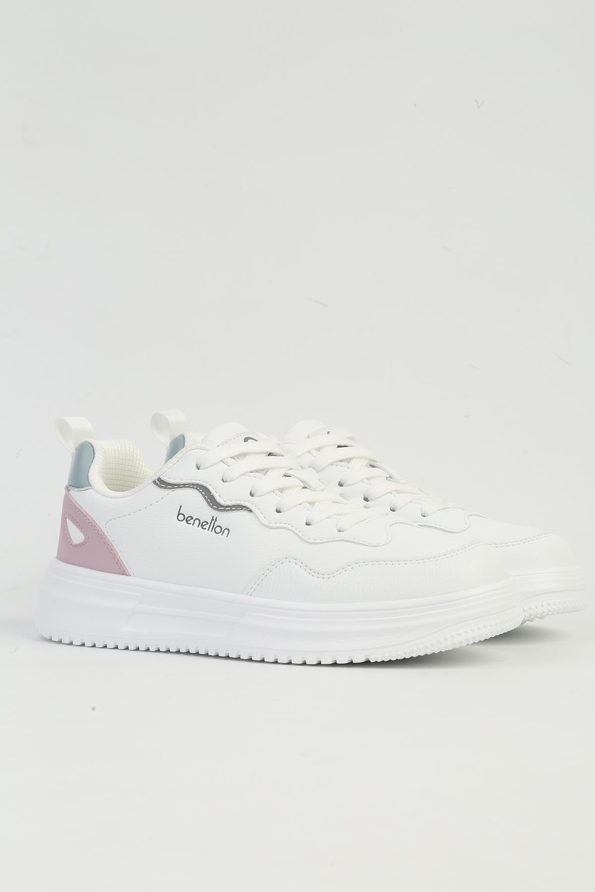 ® Beyaz Kadın Spor Ayakkabı BNI-11201 - Görsel 3
