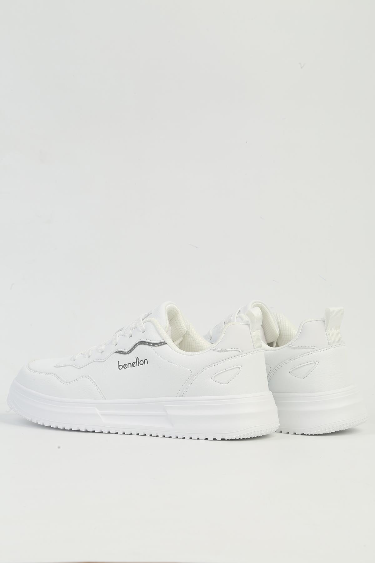 ® Beyaz Erkek Spor Ayakkabı İTHAL BNI-11200 - Görsel 4