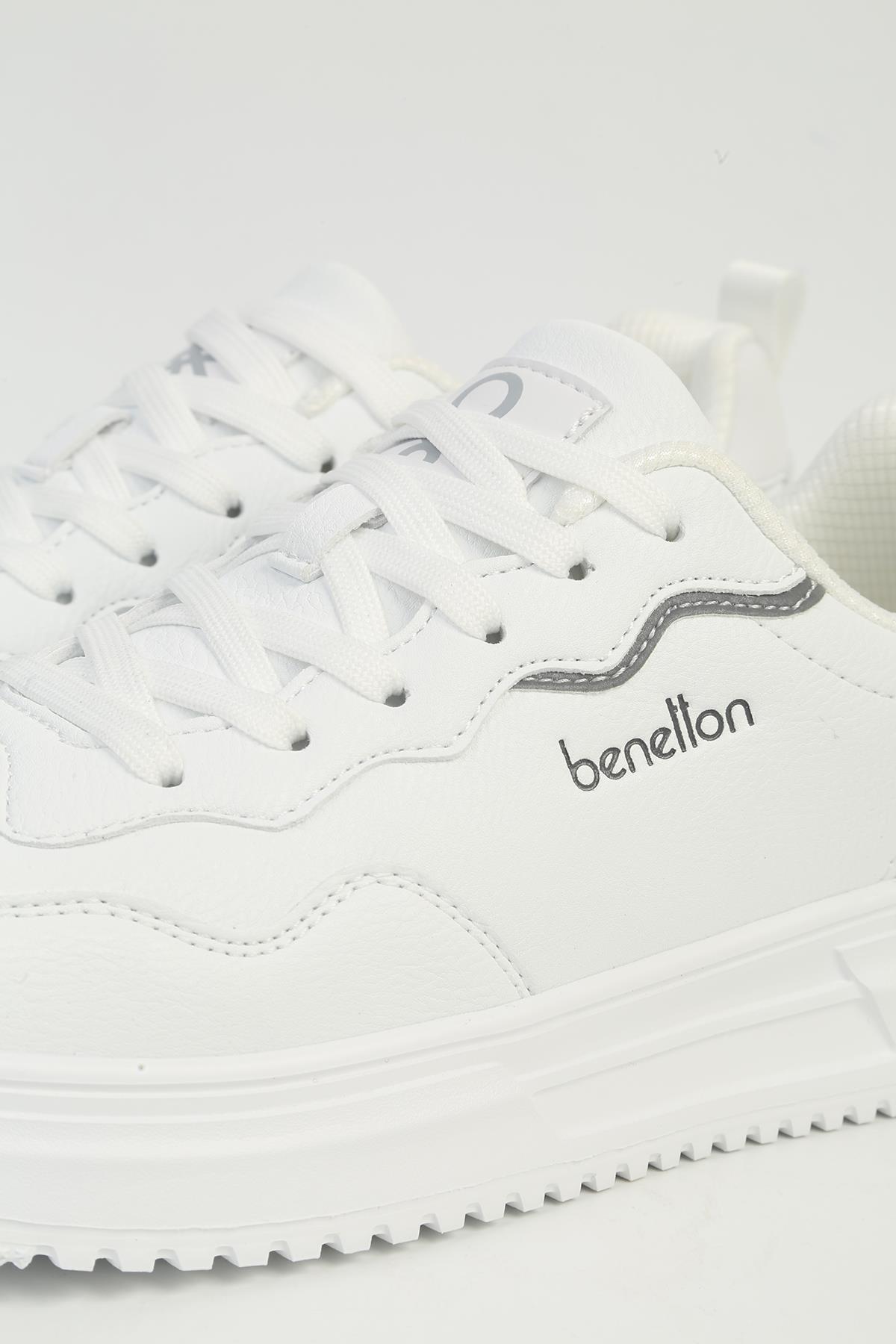 ® Beyaz Erkek Spor Ayakkabı İTHAL BNI-11200 - Görsel 5