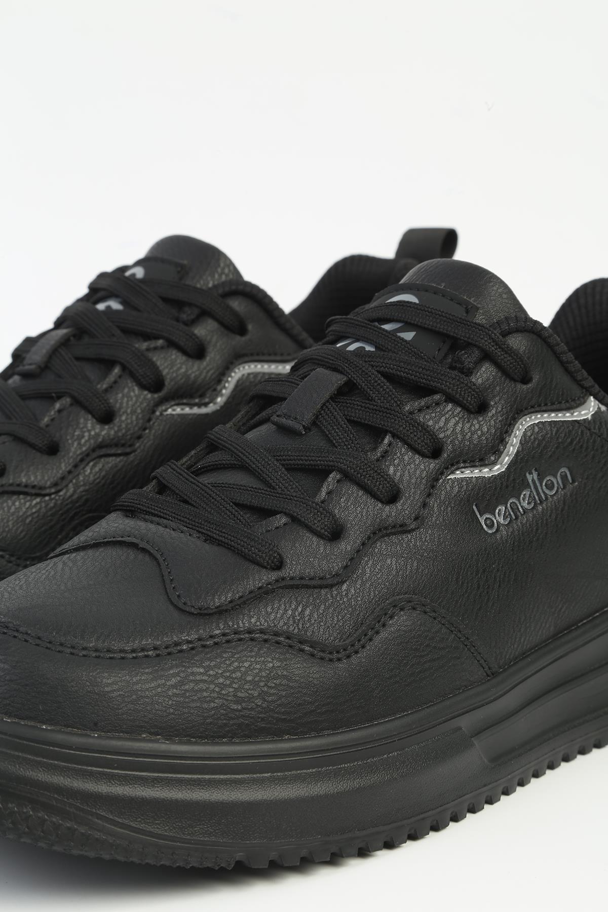 ® Siyah Erkek Spor Ayakkabı İTHAL BNI-11200 - Görsel 5