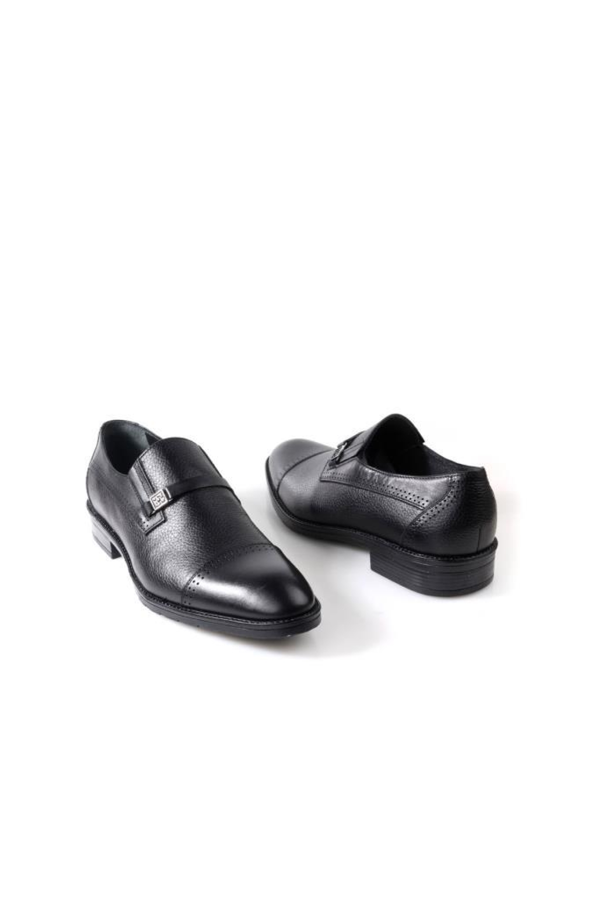 1603 Erkek Klasik Kauçuk Taban Hakiki Deri Ayakkabı - Görsel 6