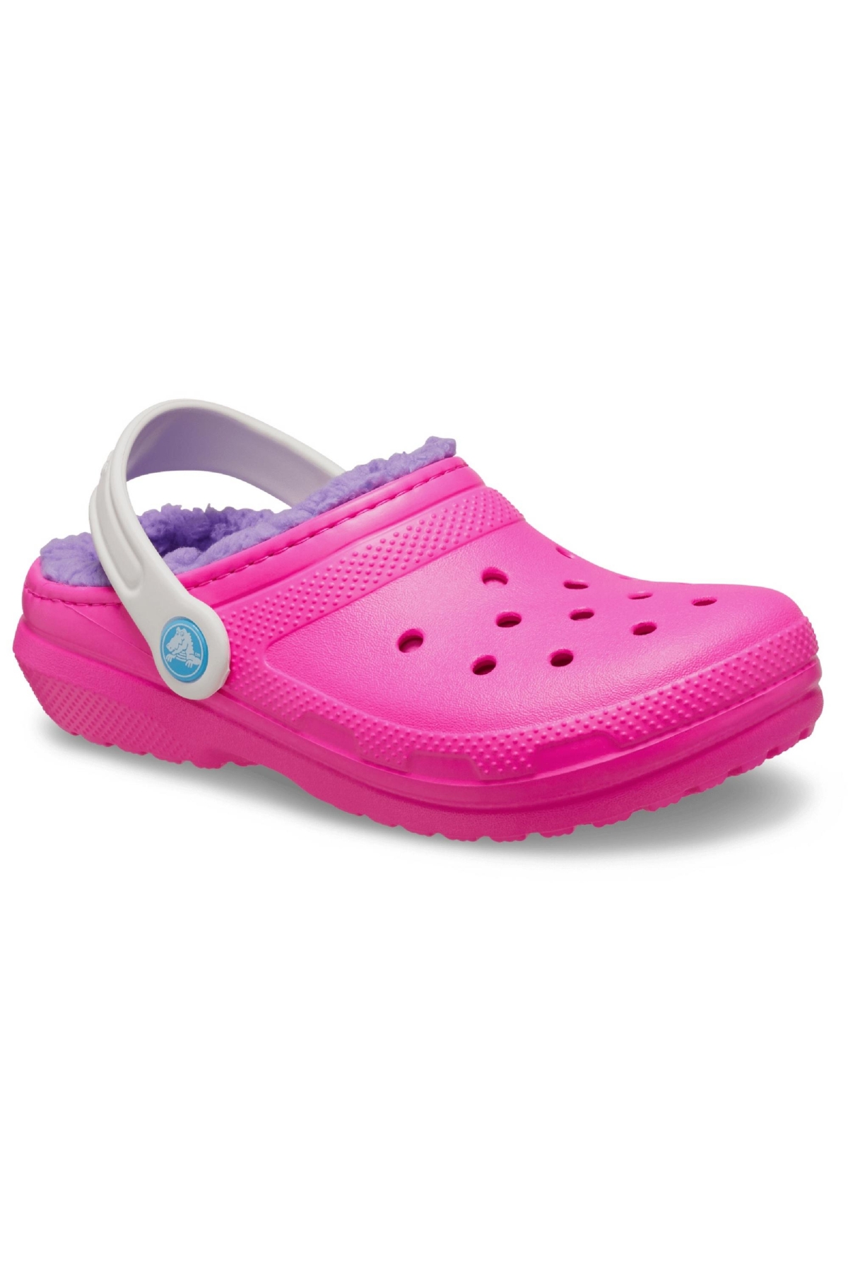 207010 Classic Lined Clog K Pembe Çocuk Terlik