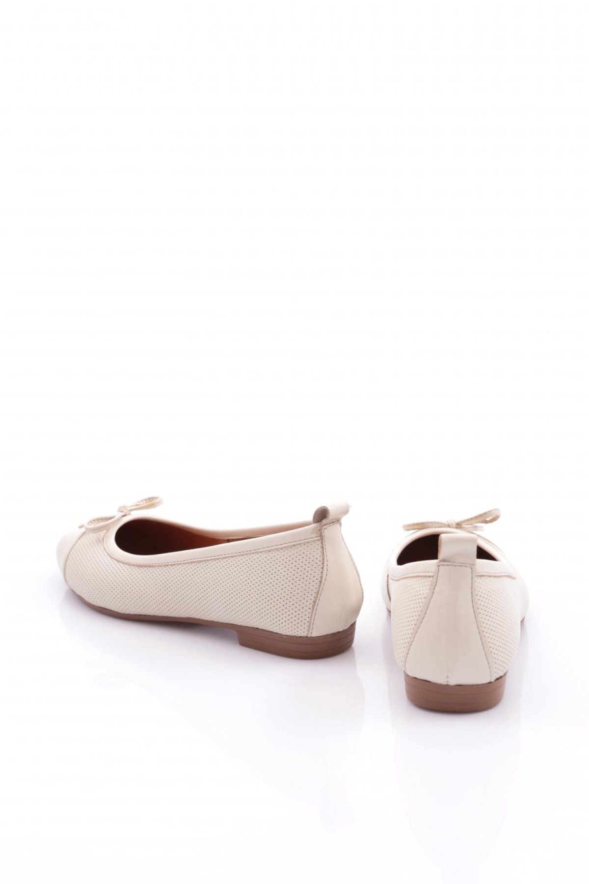 140 Kadin Fiyonk Detayli Babet - Görsel 4