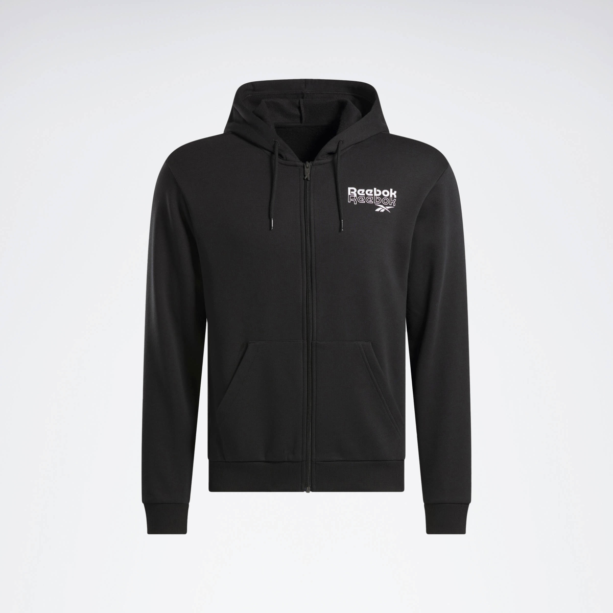 Reebok RI BRAND PROUD FZ HOODIE Siyah Erkek Eşofman Üstü