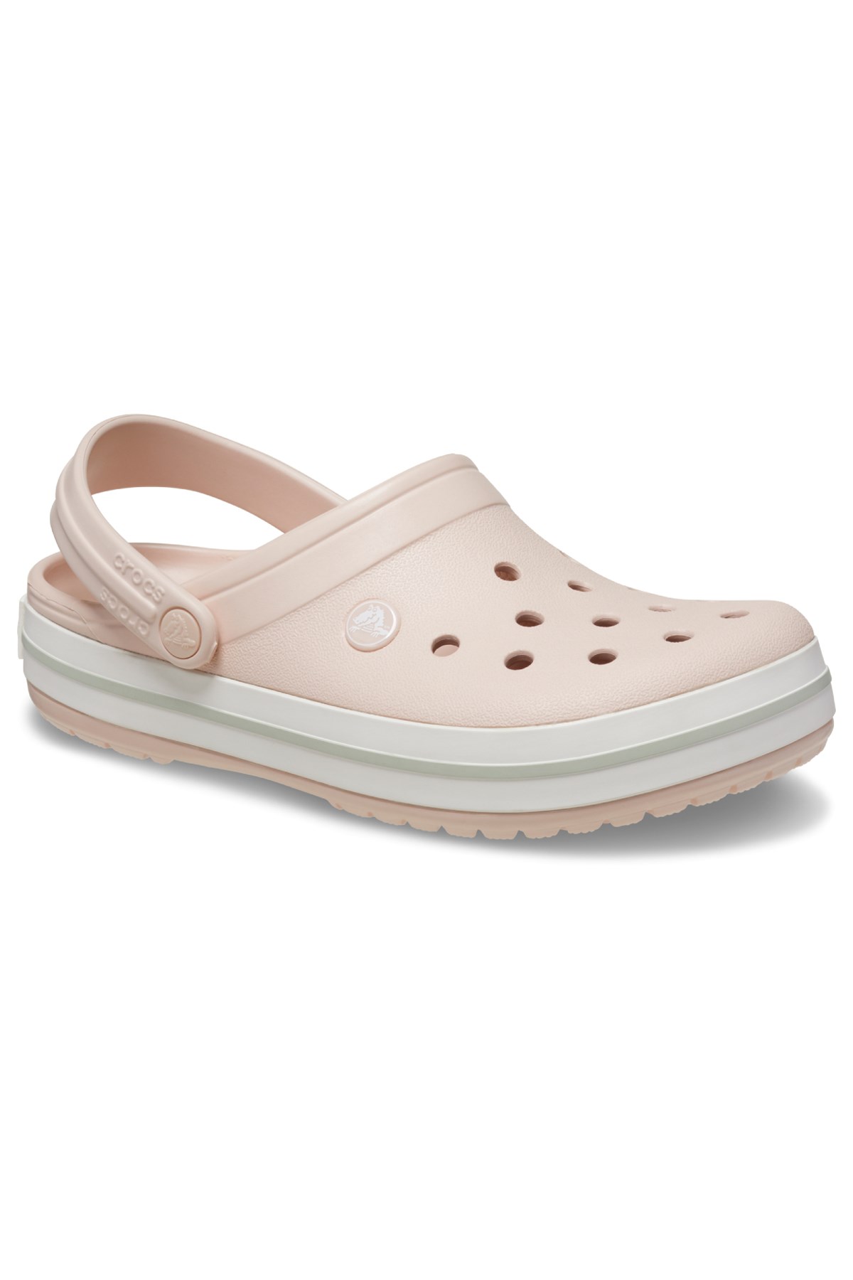 Crocs Crocs Bej Crocband Unisex Terlik 11016-6UR Sandalet & Terlik | Flo Bej - 3. görsel