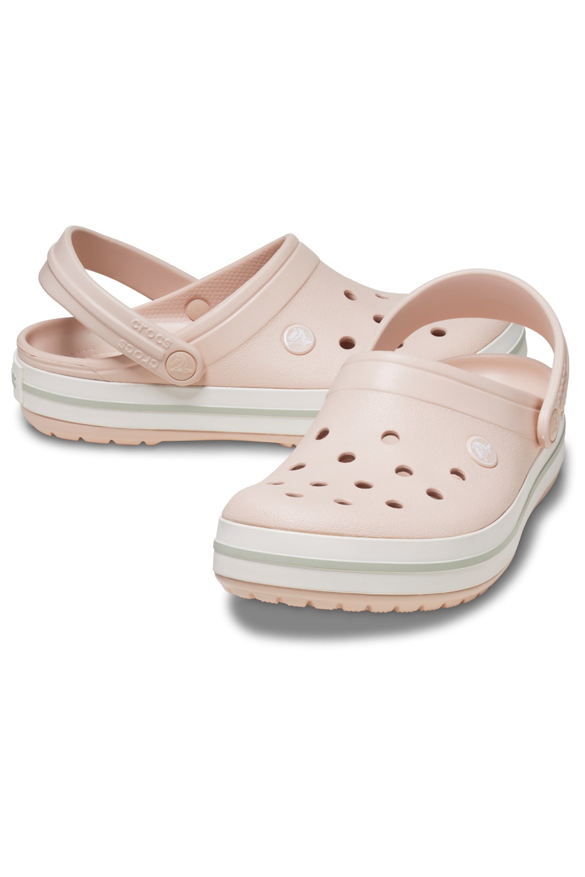 Crocs Crocs Bej Crocband Unisex Terlik 11016-6UR Sandalet & Terlik | Flo Bej - 4. görsel