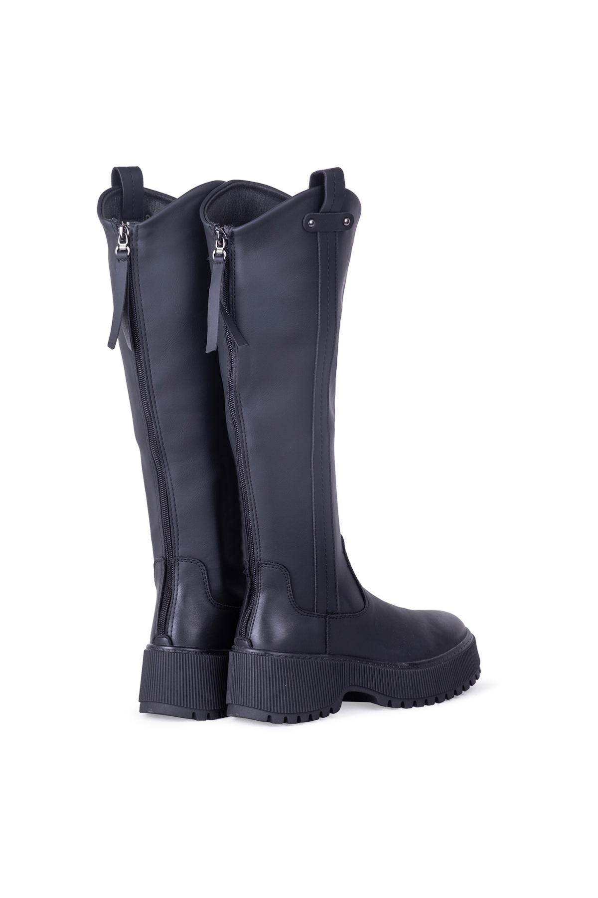 11196 Kadın Kışlık Çizme Siyah - Görsel 4