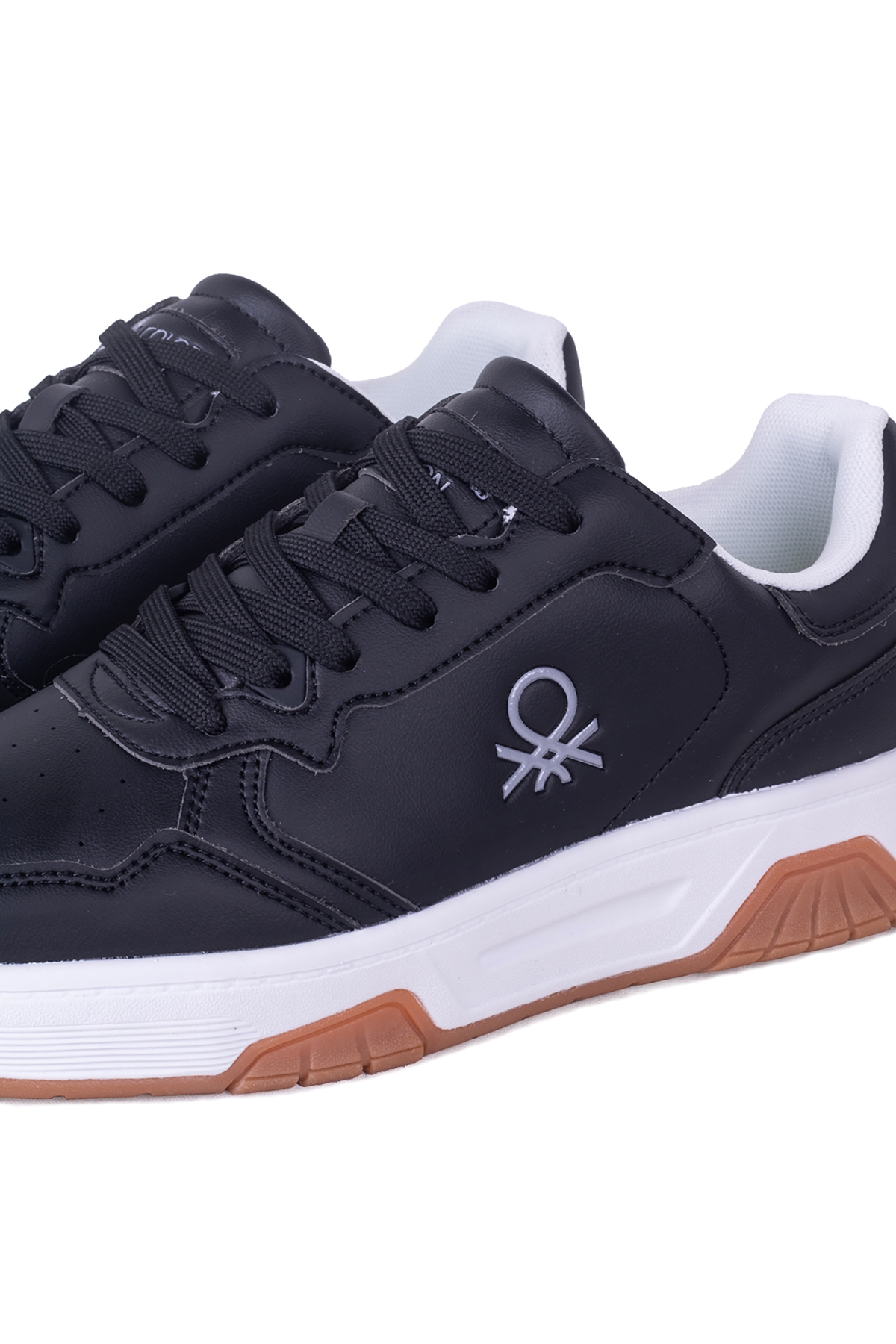 11219 Erkek Günlük Sneaker Ayakkabı Siyah Beyaz - Görsel 5