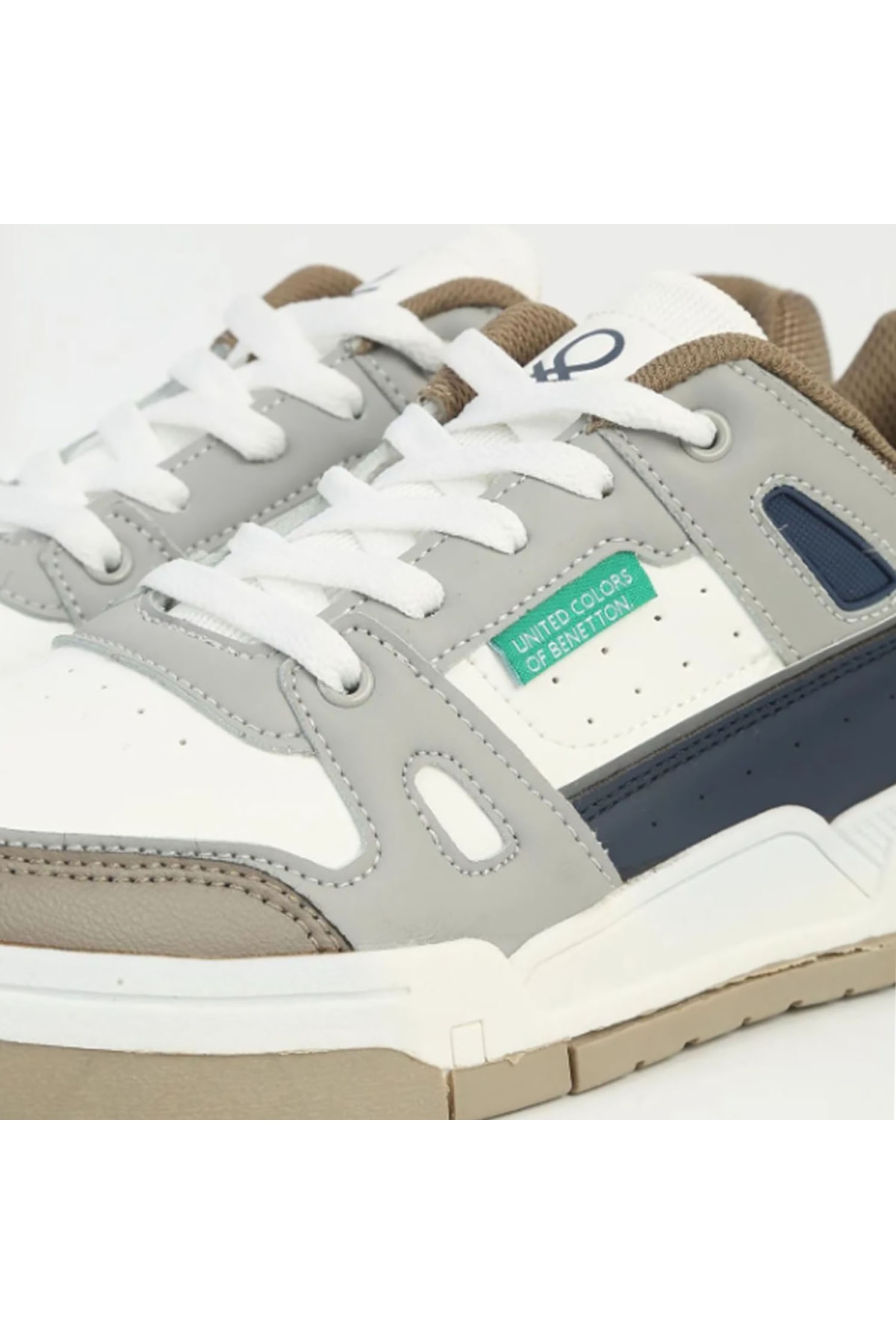 11135 Erkek Günlük Sneaker Ayakkabı Beyaz - Görsel 5