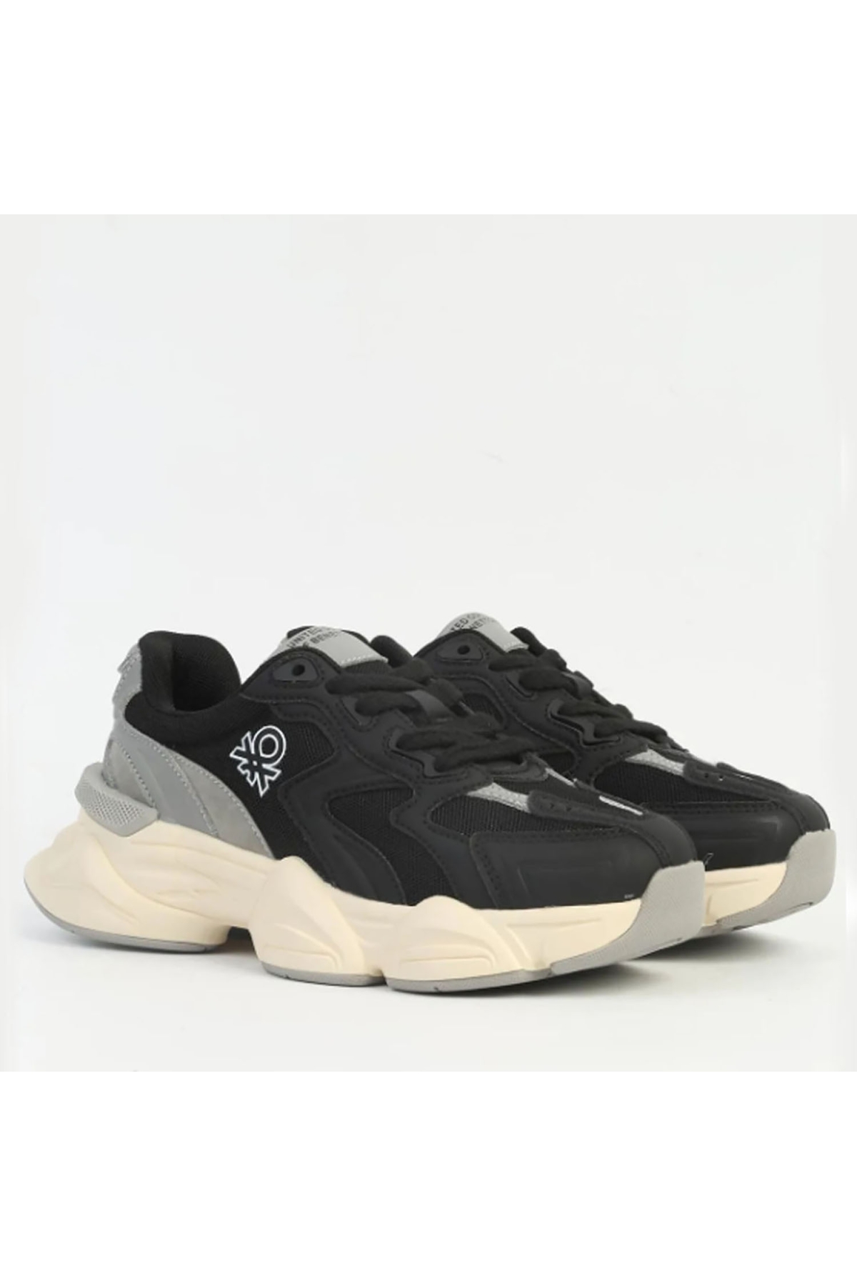 11121 Kadın Günlük Sneaker Ayakkabı Siyah - Görsel 3