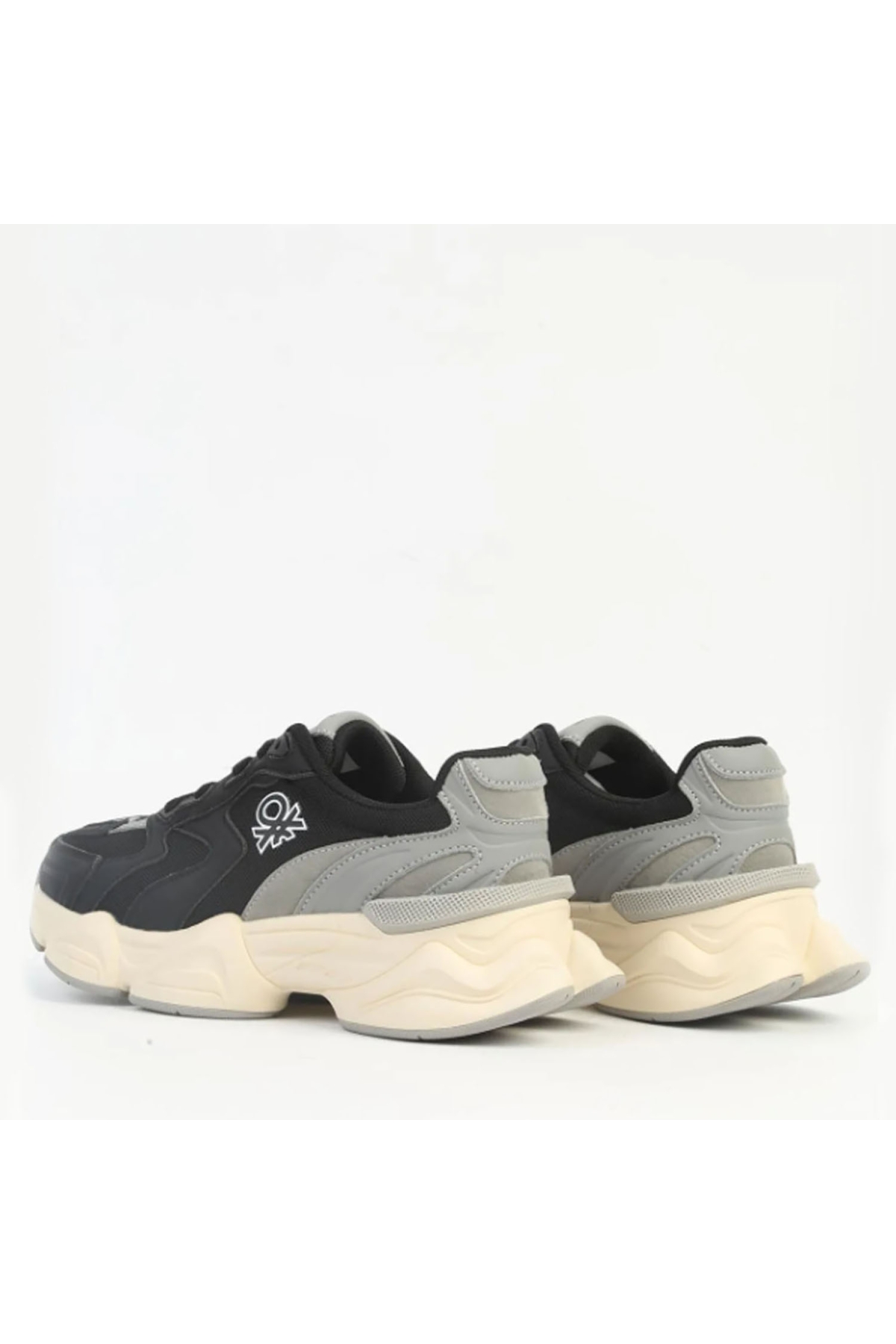 11121 Kadın Günlük Sneaker Ayakkabı Siyah - Görsel 4