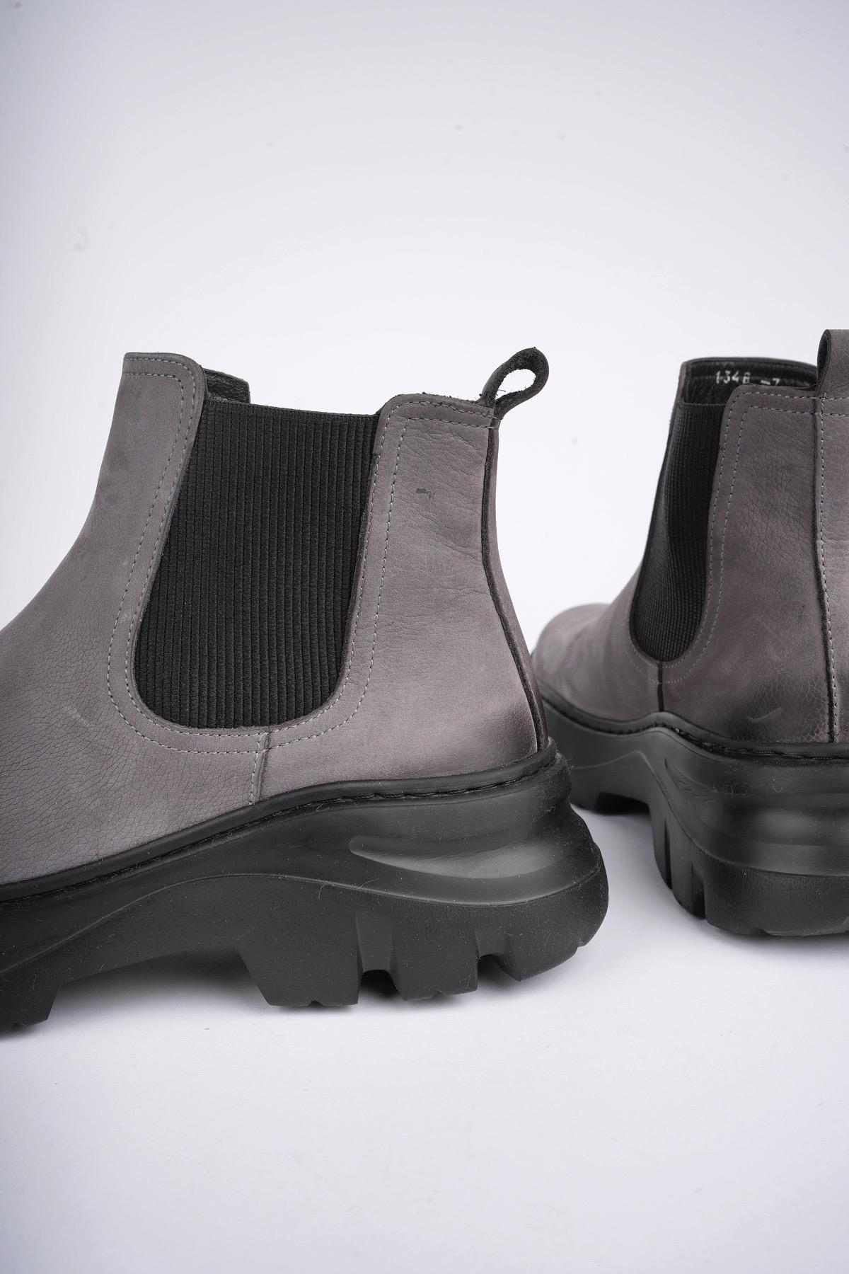 RAGNAR Garantili Hakiki Deri Kalın Taban Erkek Chelsea Bot - Görsel 4