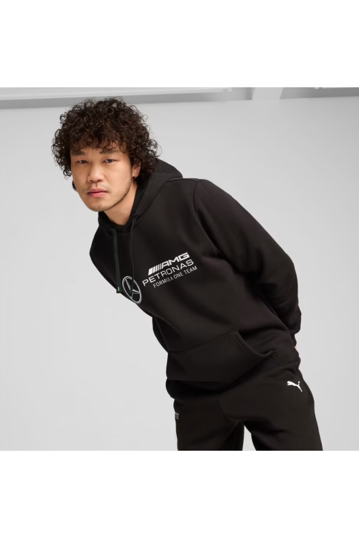 627345 Mercedes MAPF1 ESS Hoodie Erkek Kapüşonlu Sweatshirt