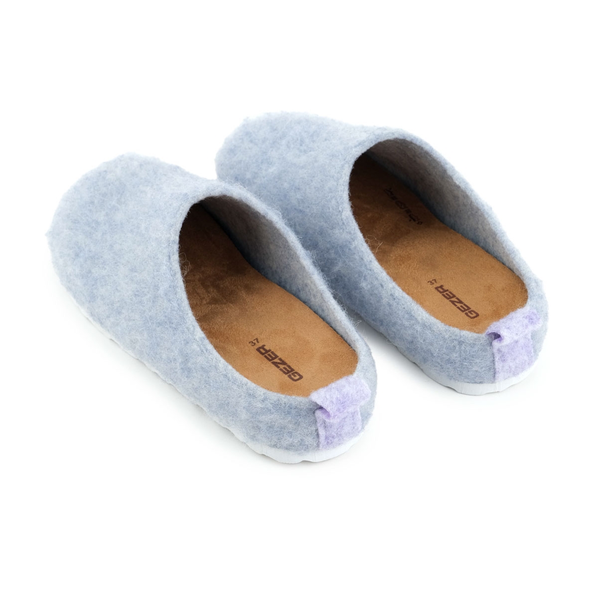 Kadın Kışlık Rahat Taban Keçe Ev Bahçe Terlik - Görsel 9