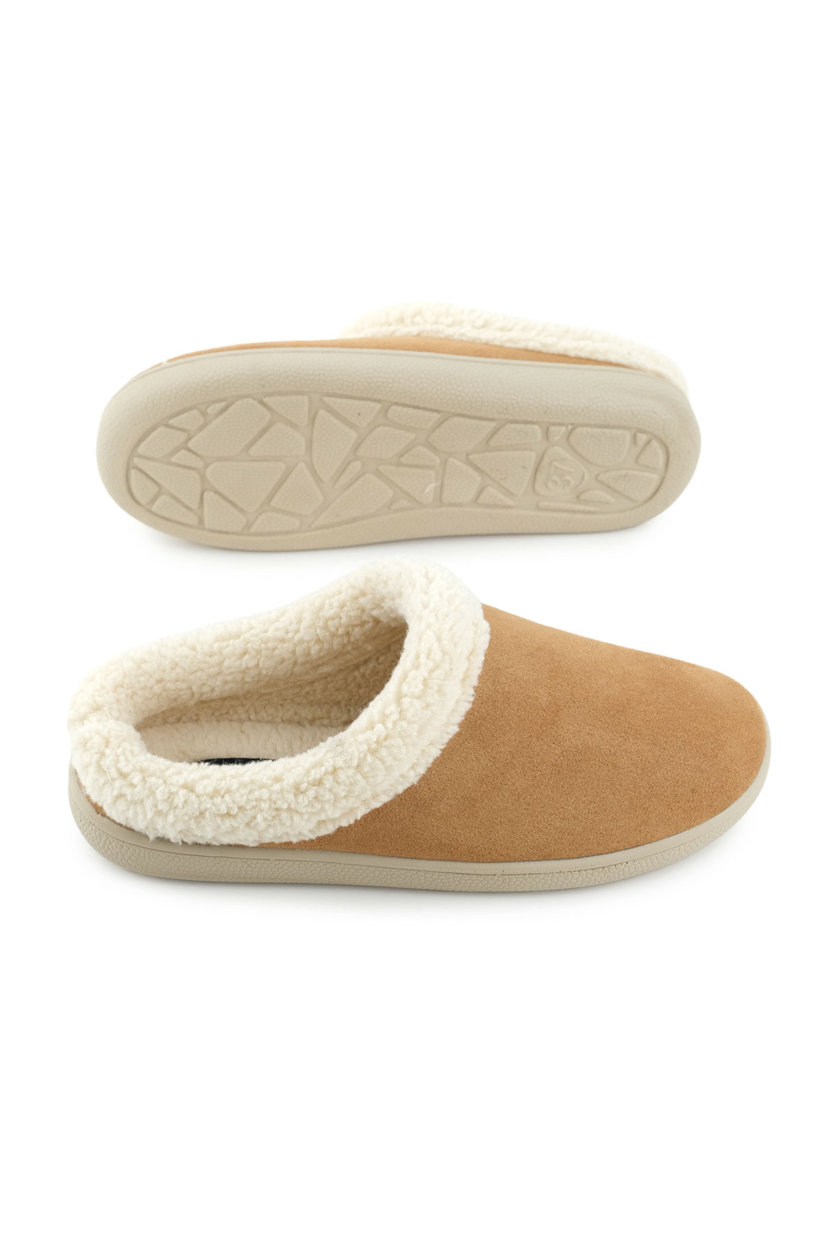 Kadın Kışlık Rahat Taban Ev Bahçe Terlik - Görsel 7