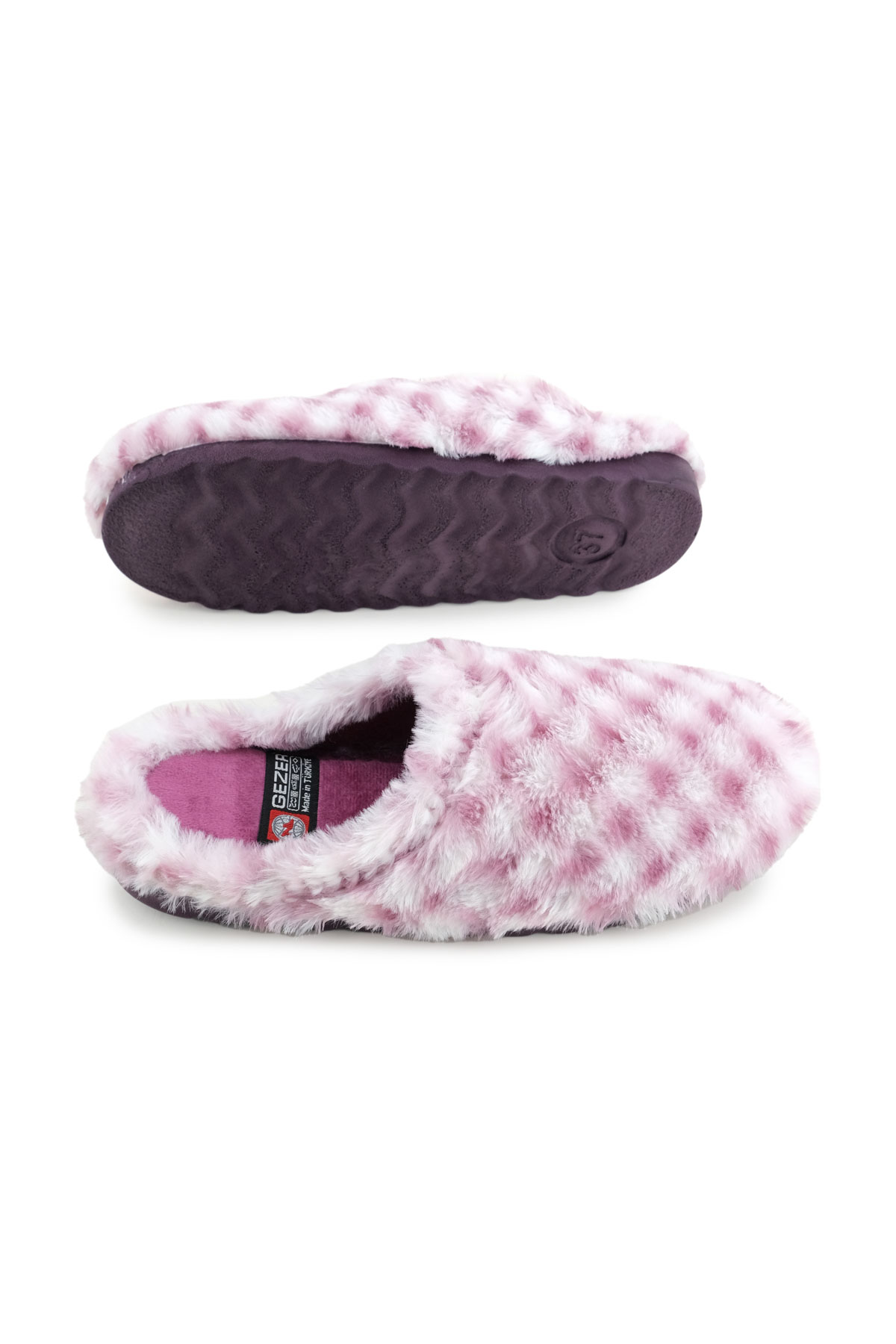 Kadın Kışlık Ev Bahçe Gondol Rahat Taban Terlik - Görsel 6