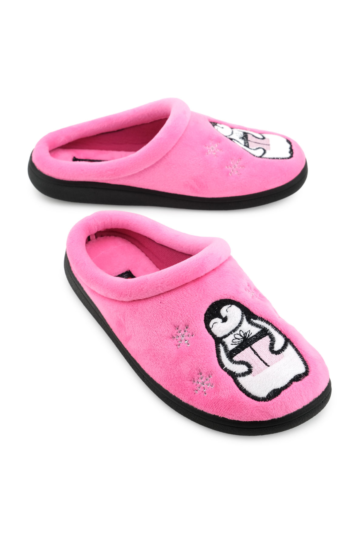 Kadın Kışlık Rahat Taban Ev Bahçe Gondol Terlik - Görsel 2