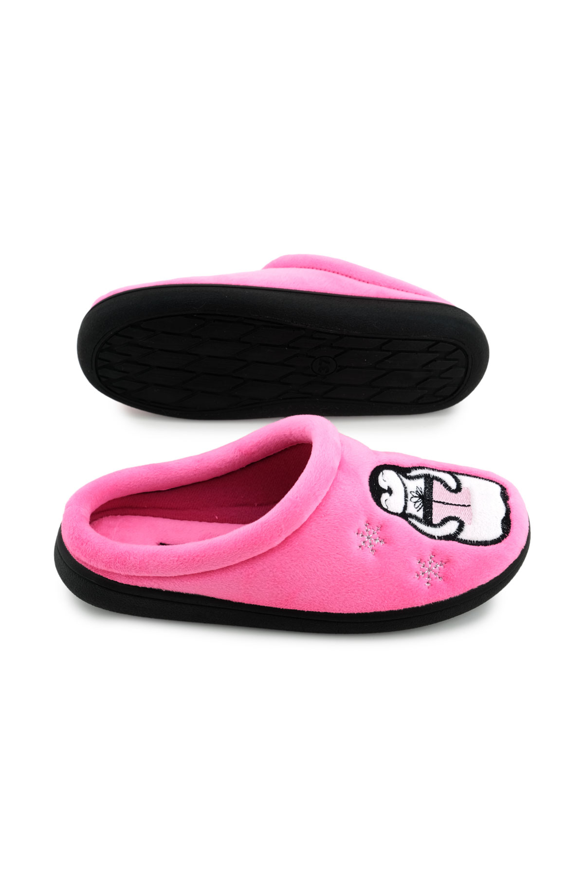 Kadın Kışlık Rahat Taban Ev Bahçe Gondol Terlik - Görsel 6