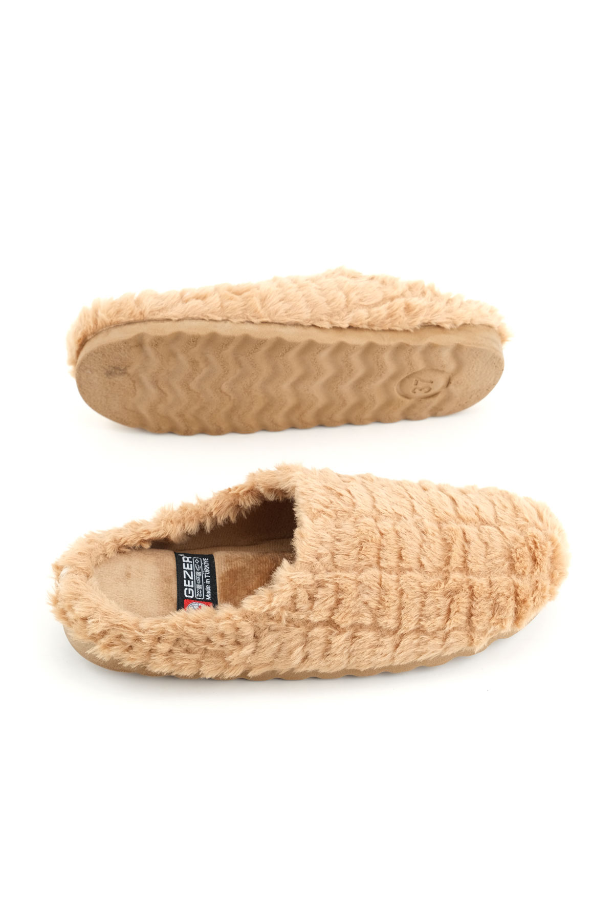 Kadın Kışlık Ev Bahçe Rahat Taban Gondol Terlik - Görsel 6