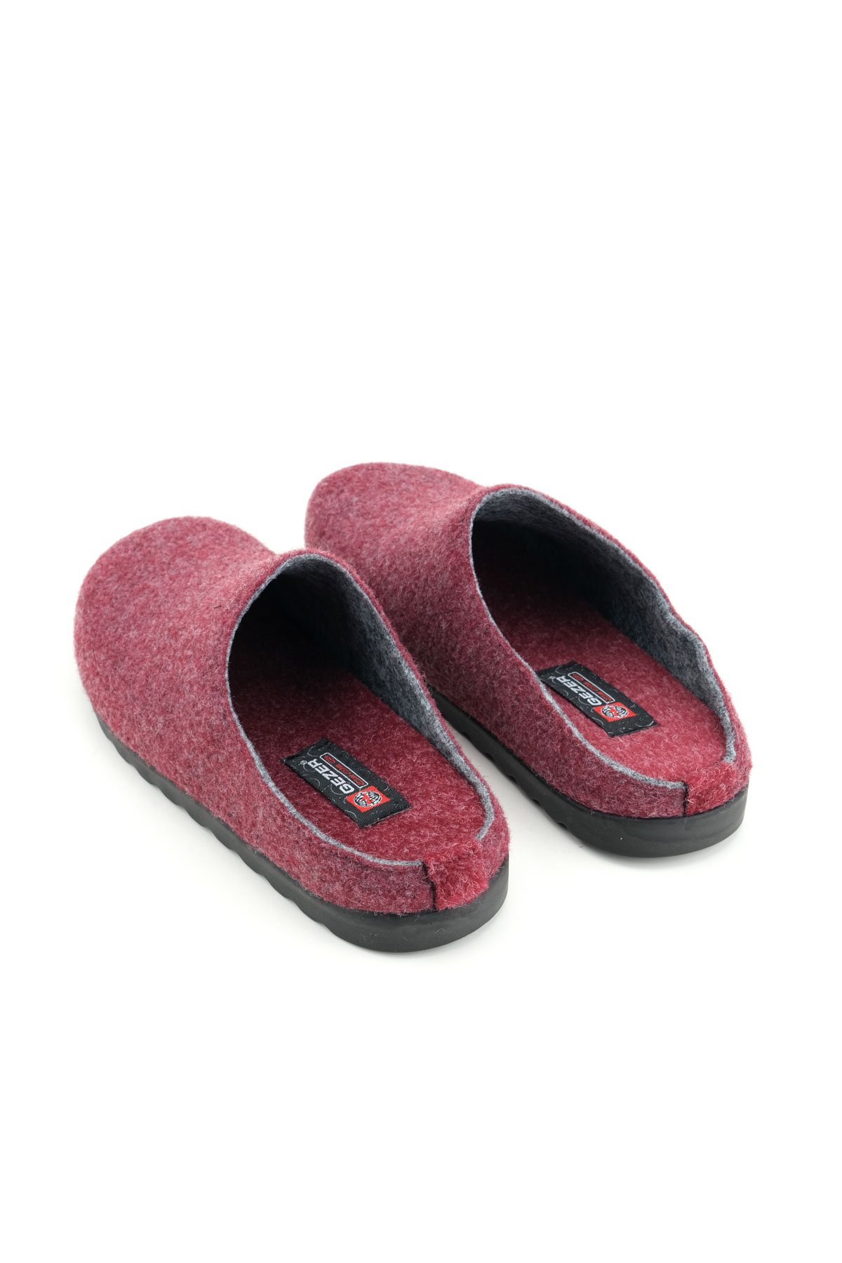 Kadın Kışlık Keçe Rahat Taban Ev Bahçe Terlik - Görsel 5