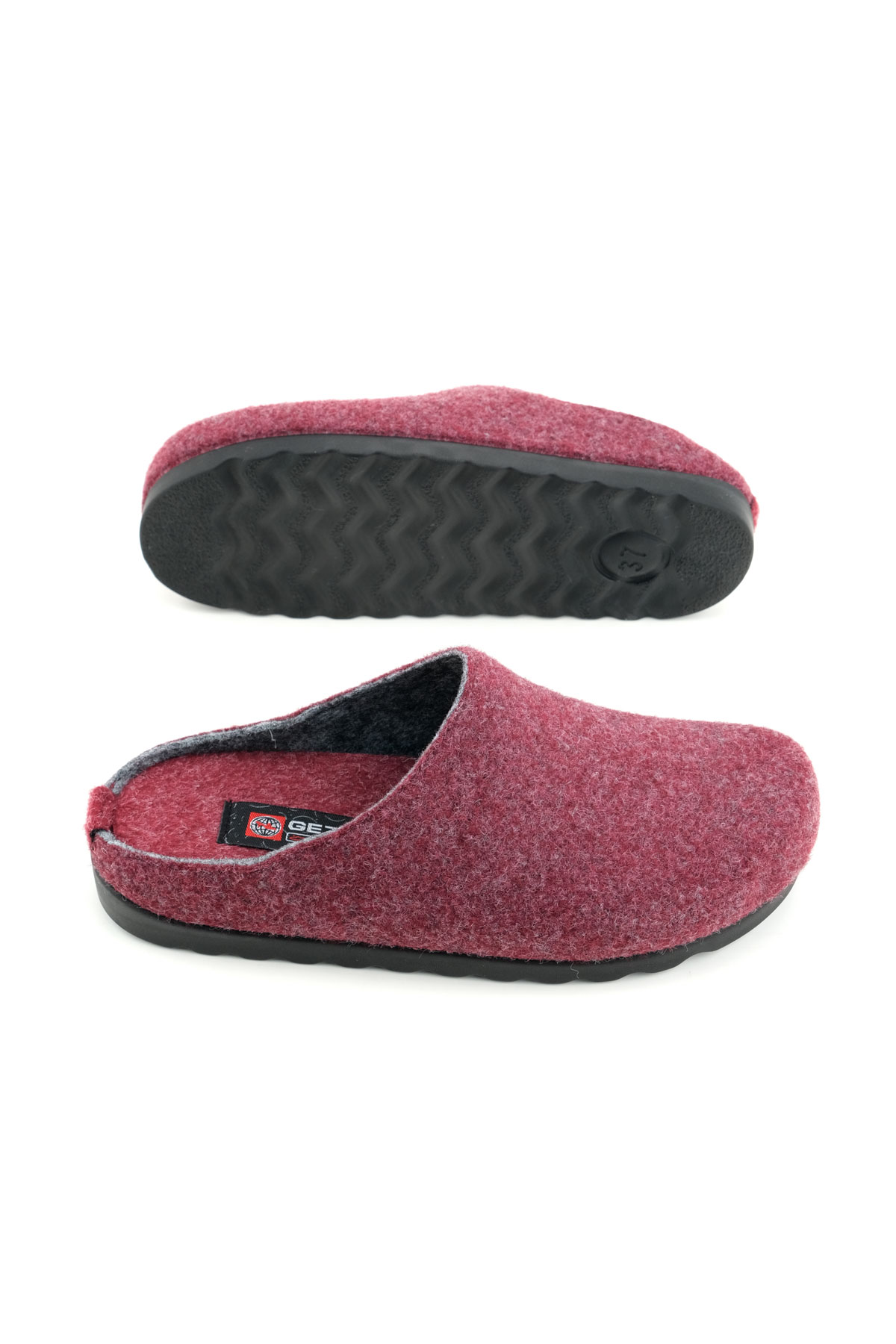 Kadın Kışlık Keçe Rahat Taban Ev Bahçe Terlik - Görsel 6