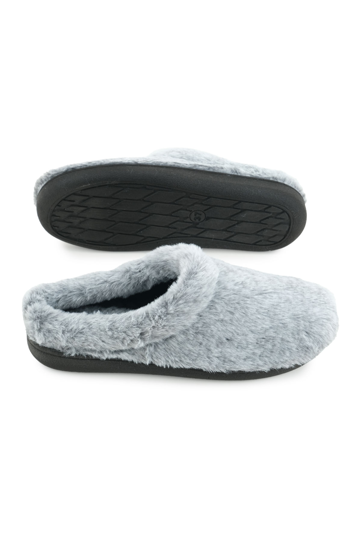 Kadın Kışlık Peluşlu Tasarım Ev Bahçe Gondol Terlik - Görsel 6