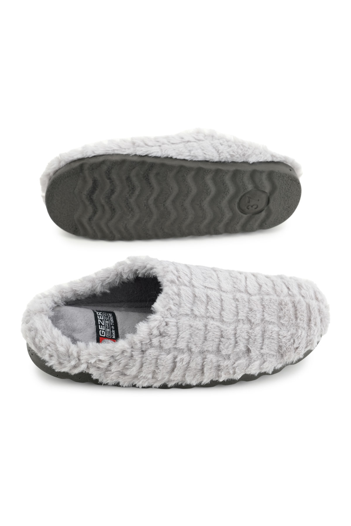 Kadın Kışlık Ev Bahçe Rahat Taban Gondol Terlik - Görsel 6