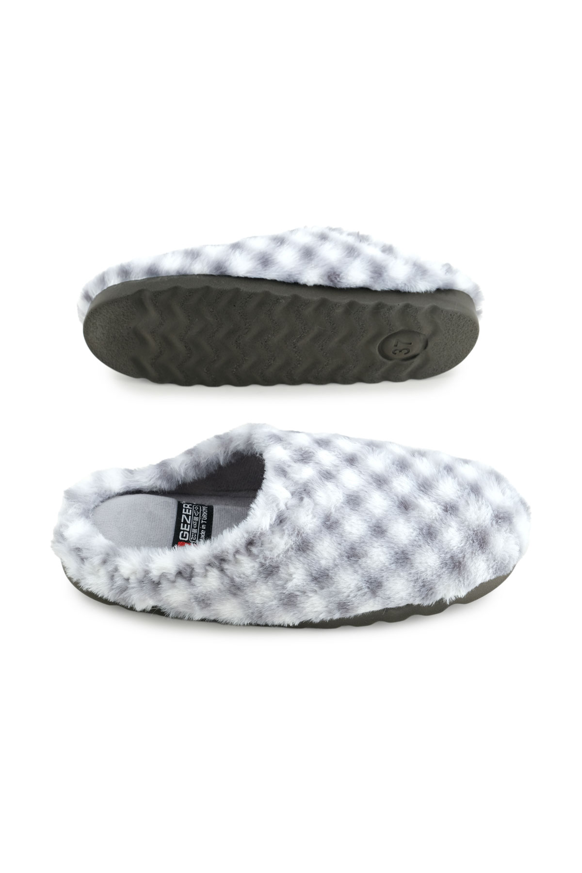 Kadın Kışlık Ev Bahçe Gondol Rahat Taban Terlik - Görsel 6