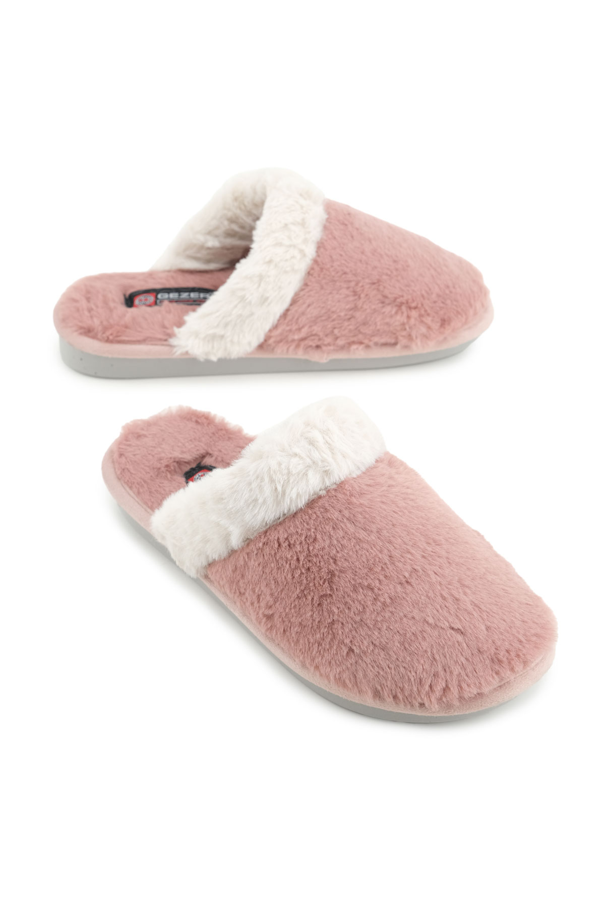 Kadın Kışlık Rahat Taban Ev Bahçe Peluşlu Terlik - Görsel 2