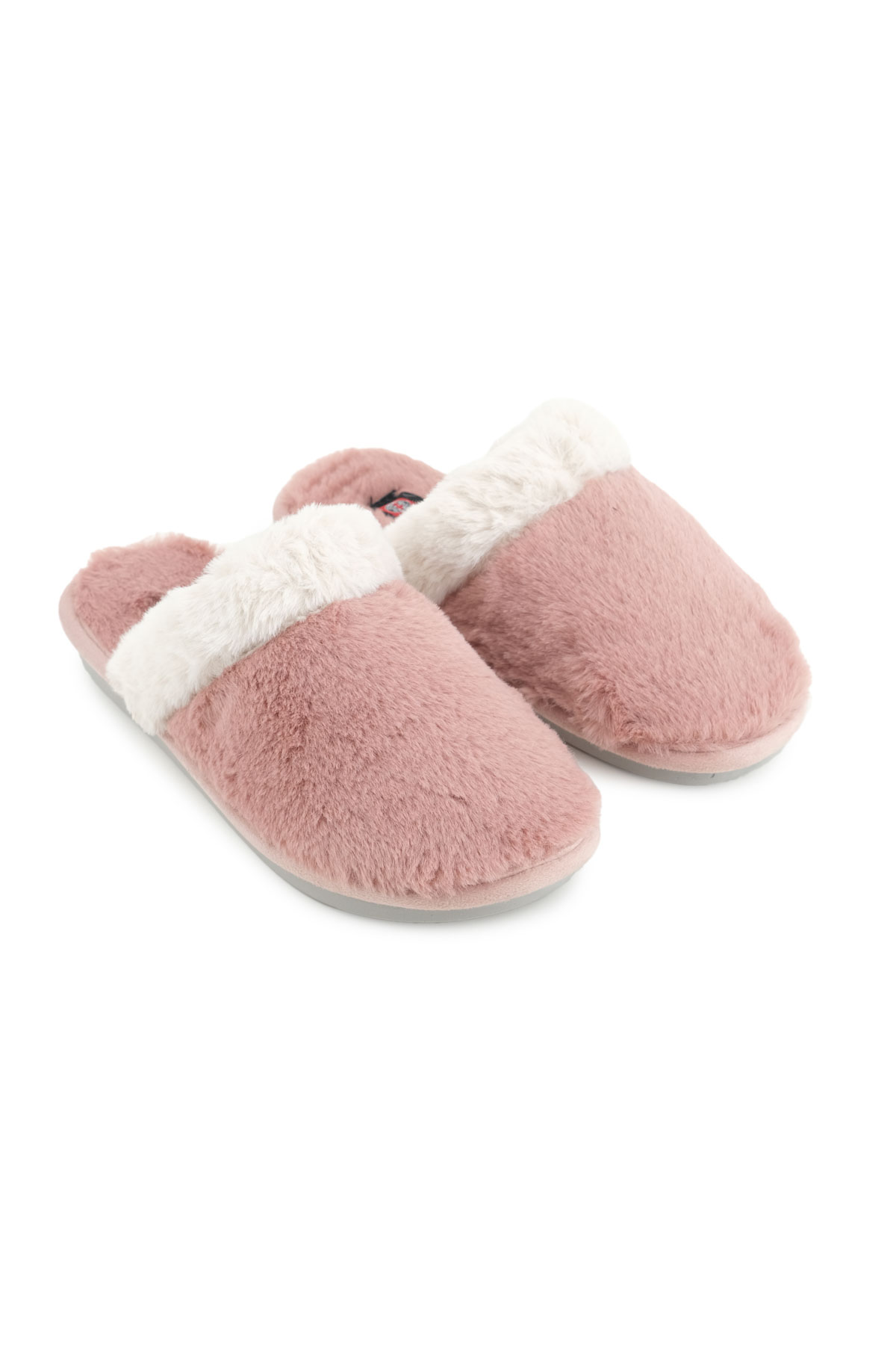 Kadın Kışlık Rahat Taban Ev Bahçe Peluşlu Terlik - Görsel 4