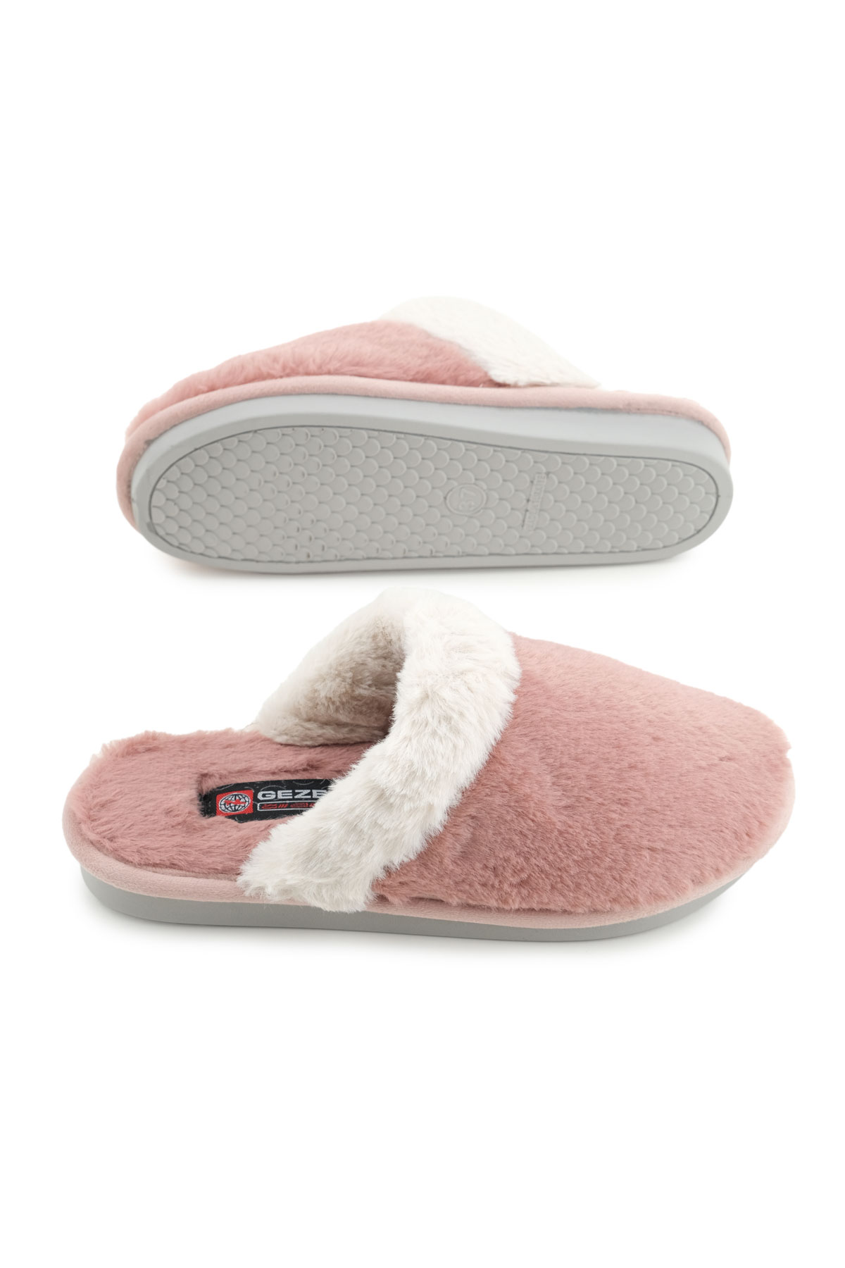 Kadın Kışlık Rahat Taban Ev Bahçe Peluşlu Terlik - Görsel 6