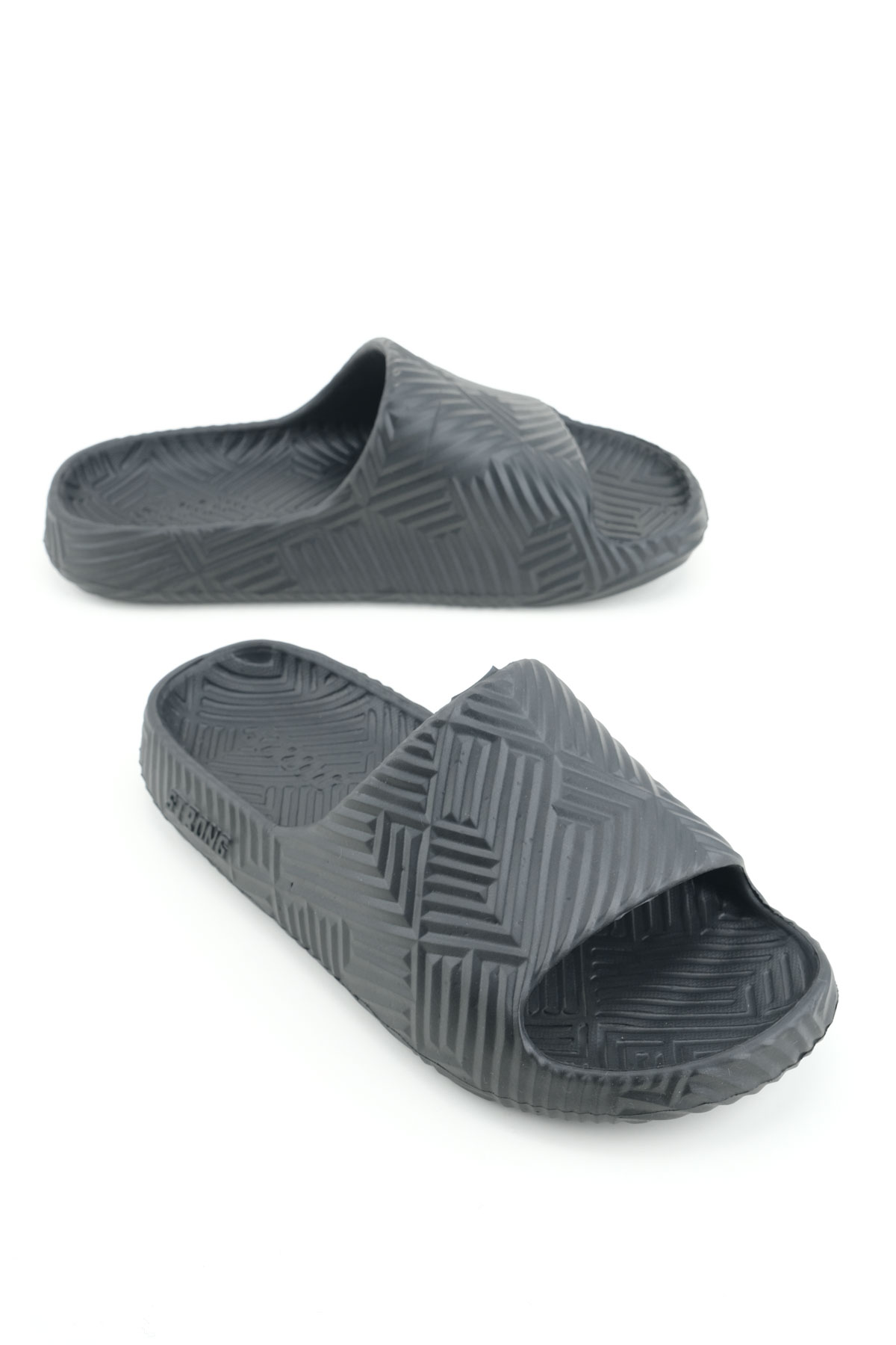 Erkek Yazlık Eva Ev Bahçe Banyo Esnek Islak Zemine Uygun Terlik - Görsel 2