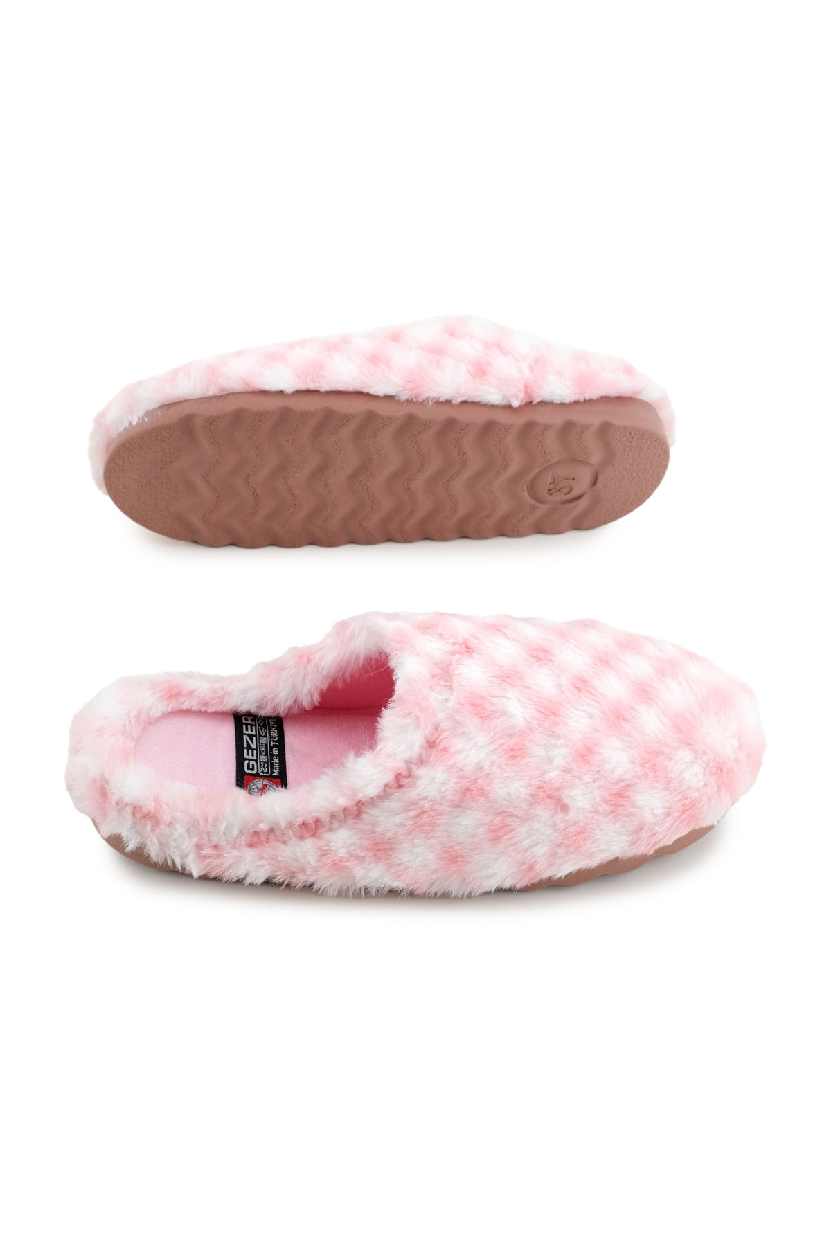 Kadın Kışlık Ev Bahçe Gondol Rahat Taban Terlik - Görsel 6